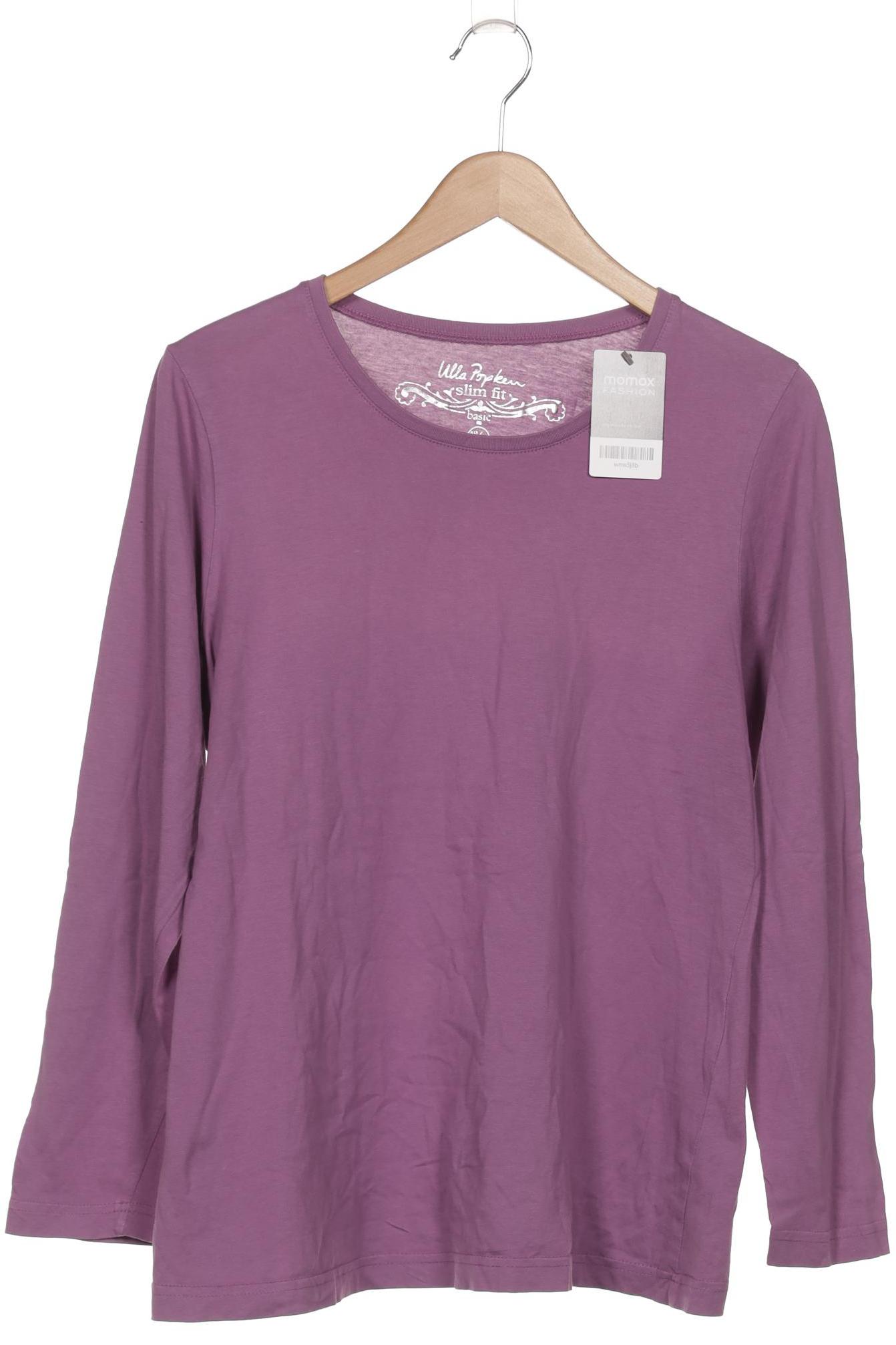 

Ulla Popken Damen Langarmshirt, flieder, Gr. 42