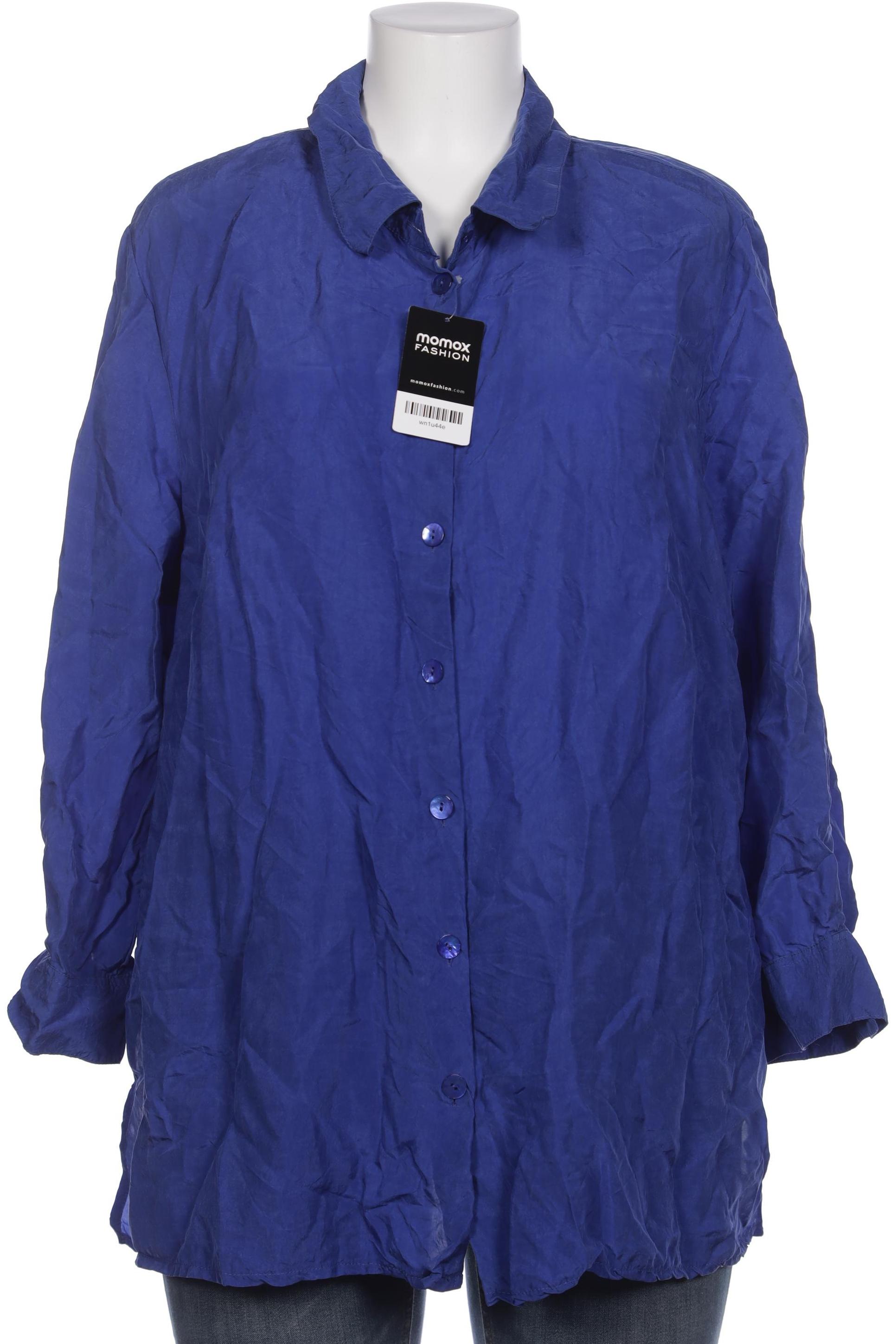 

Ulla Popken Damen Bluse, blau, Gr. 48