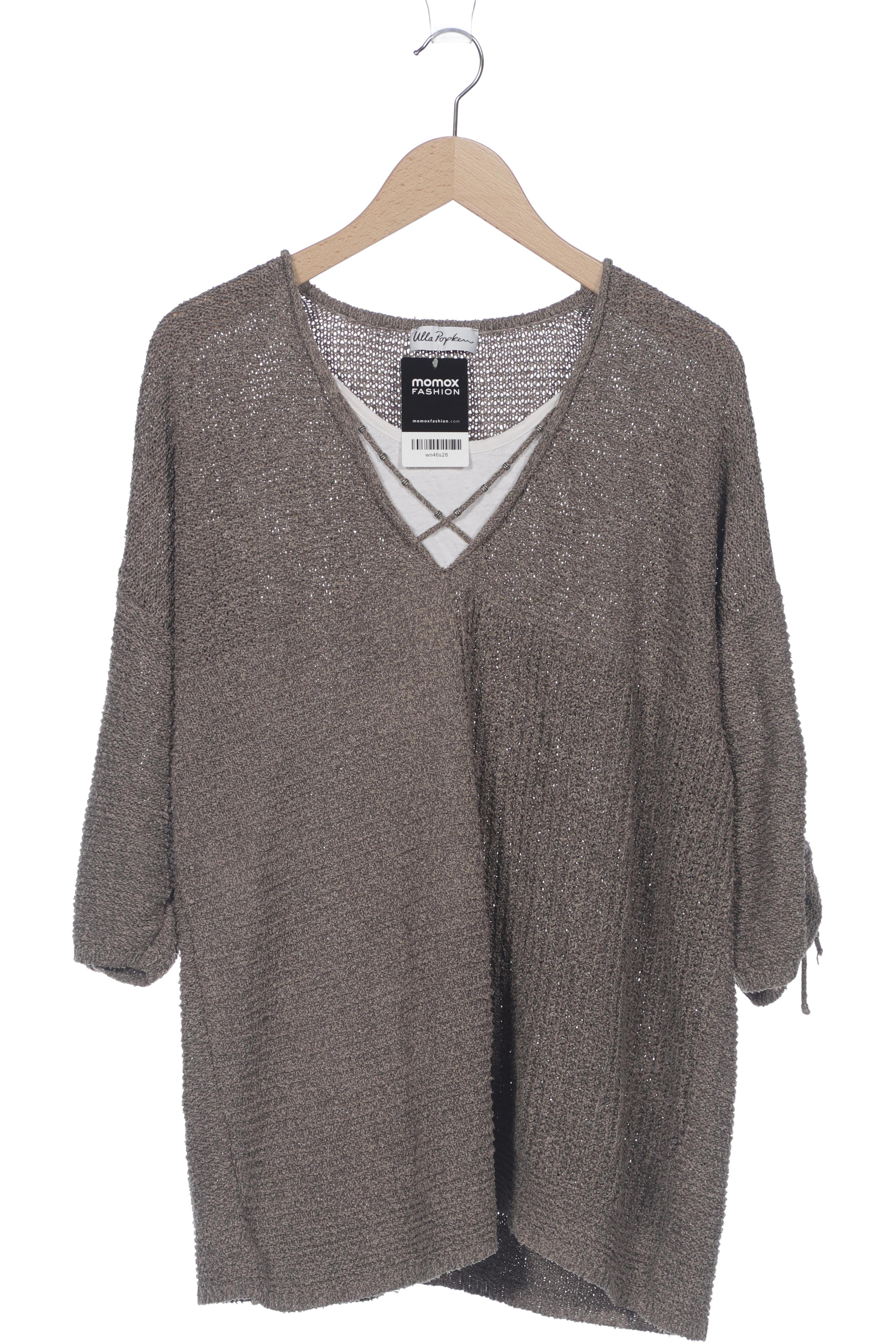 

Ulla Popken Damen Pullover, grau, Gr. 46