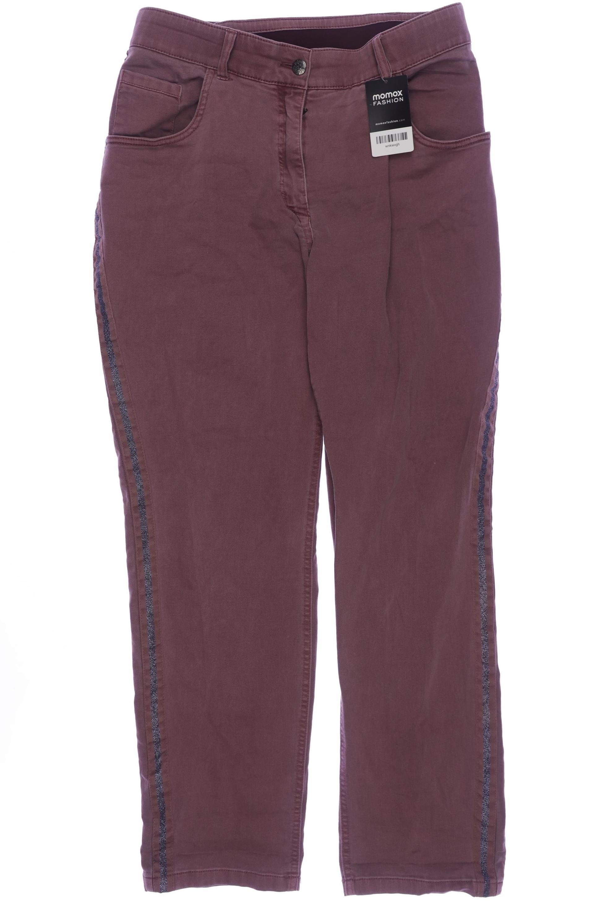 

Ulla Popken Damen Jeans, bordeaux, Gr. 50