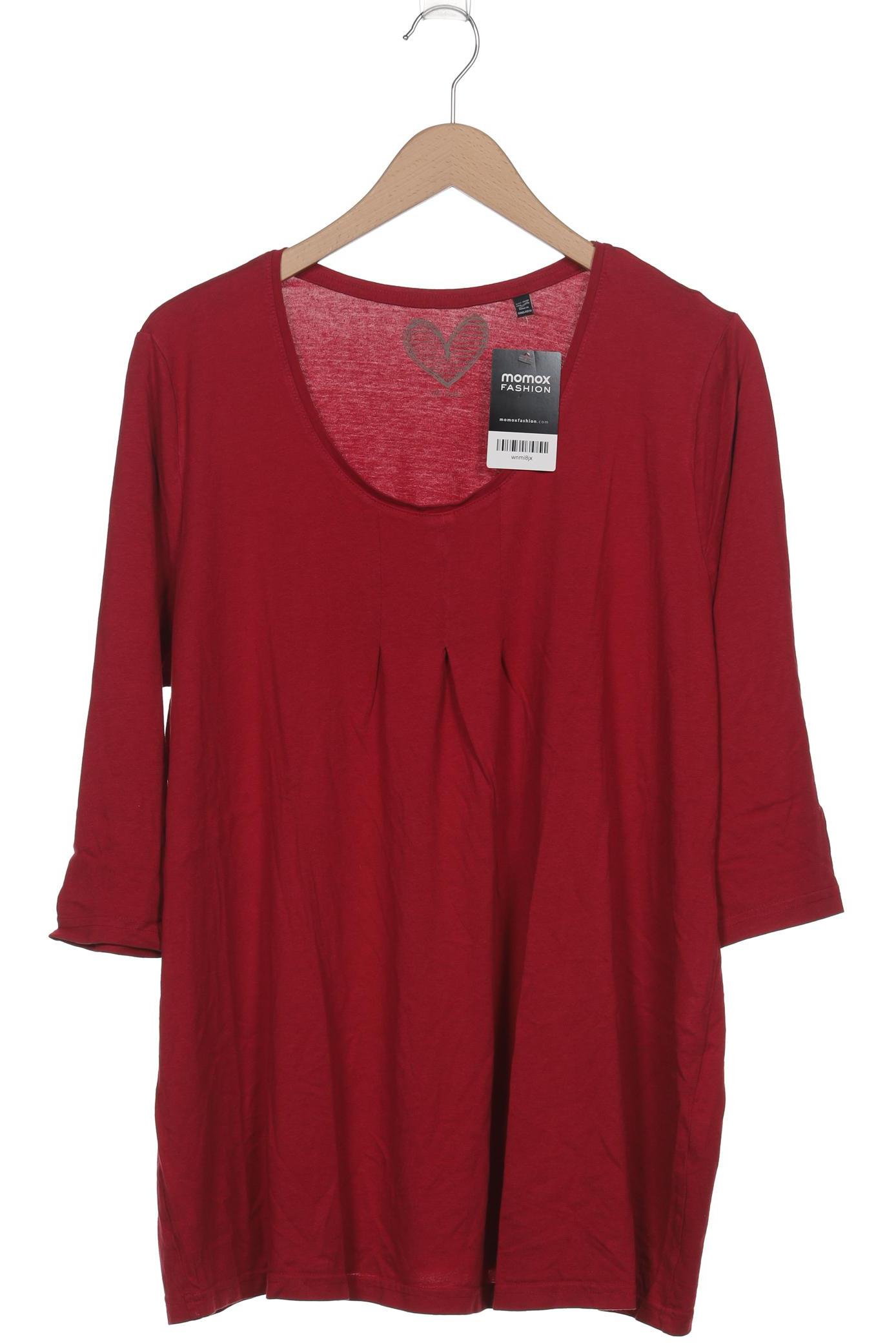 

Ulla Popken Damen T-Shirt, rot, Gr. 46