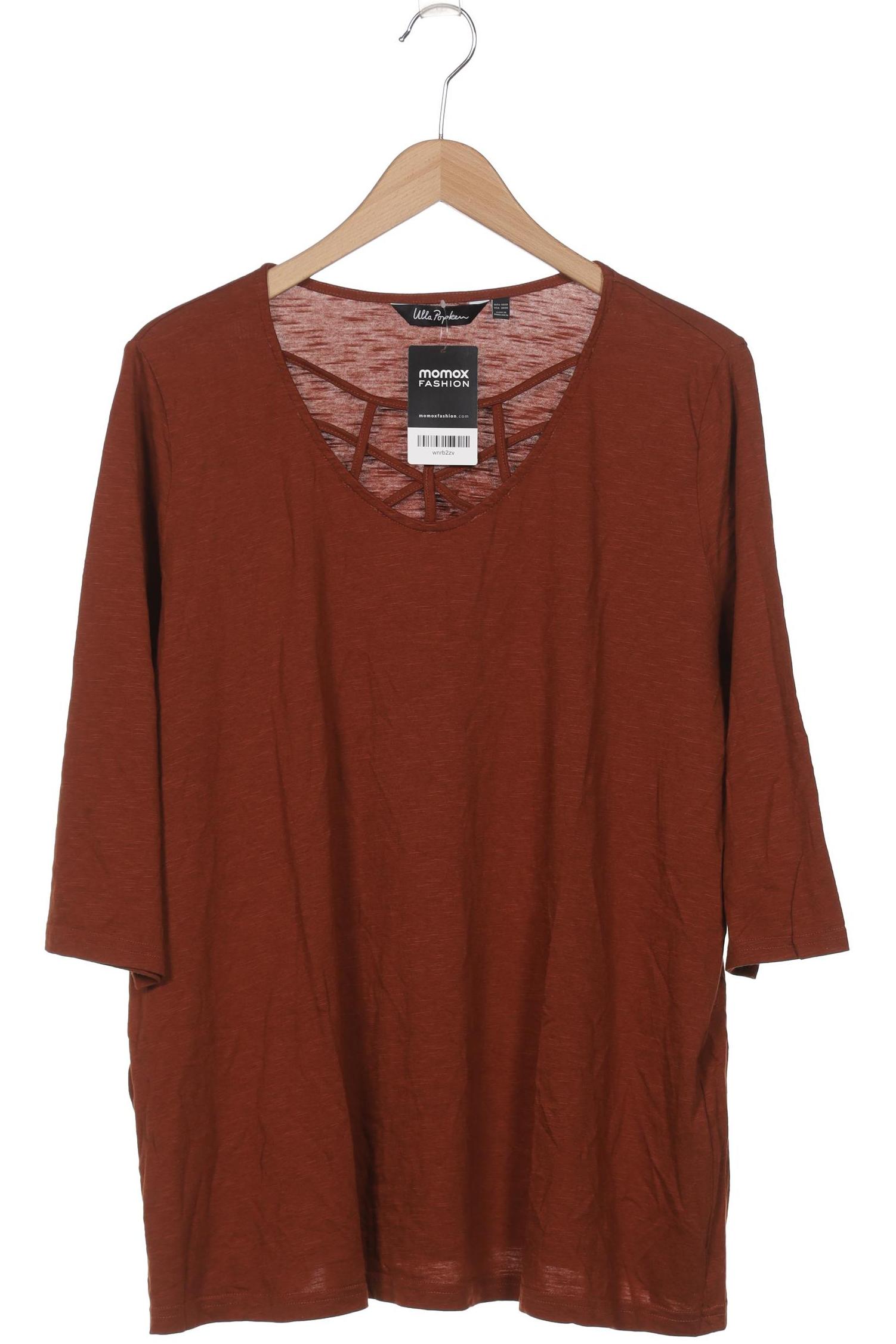 

Ulla Popken Damen T-Shirt, braun, Gr. 50