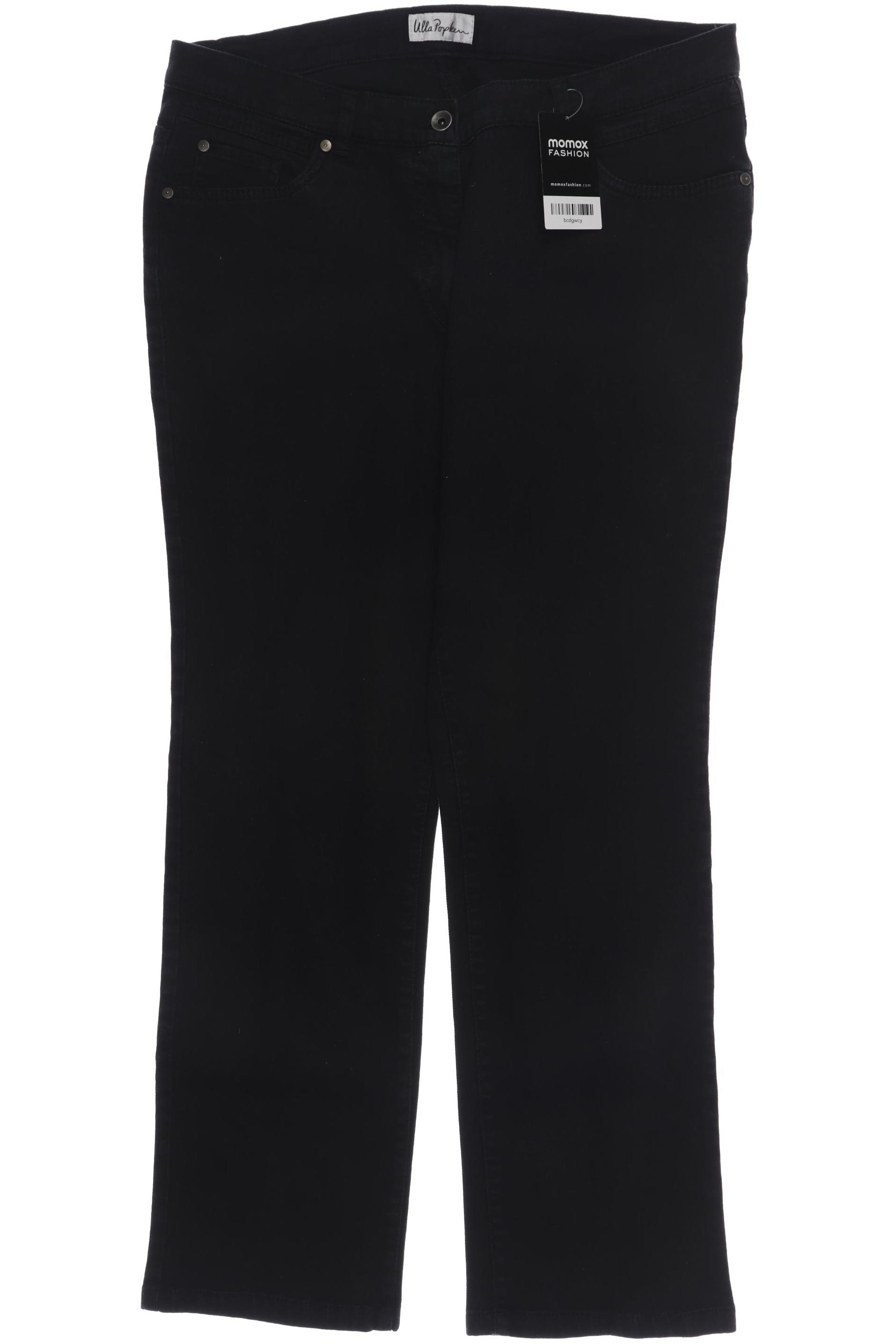 

Ulla Popken Damen Jeans, schwarz