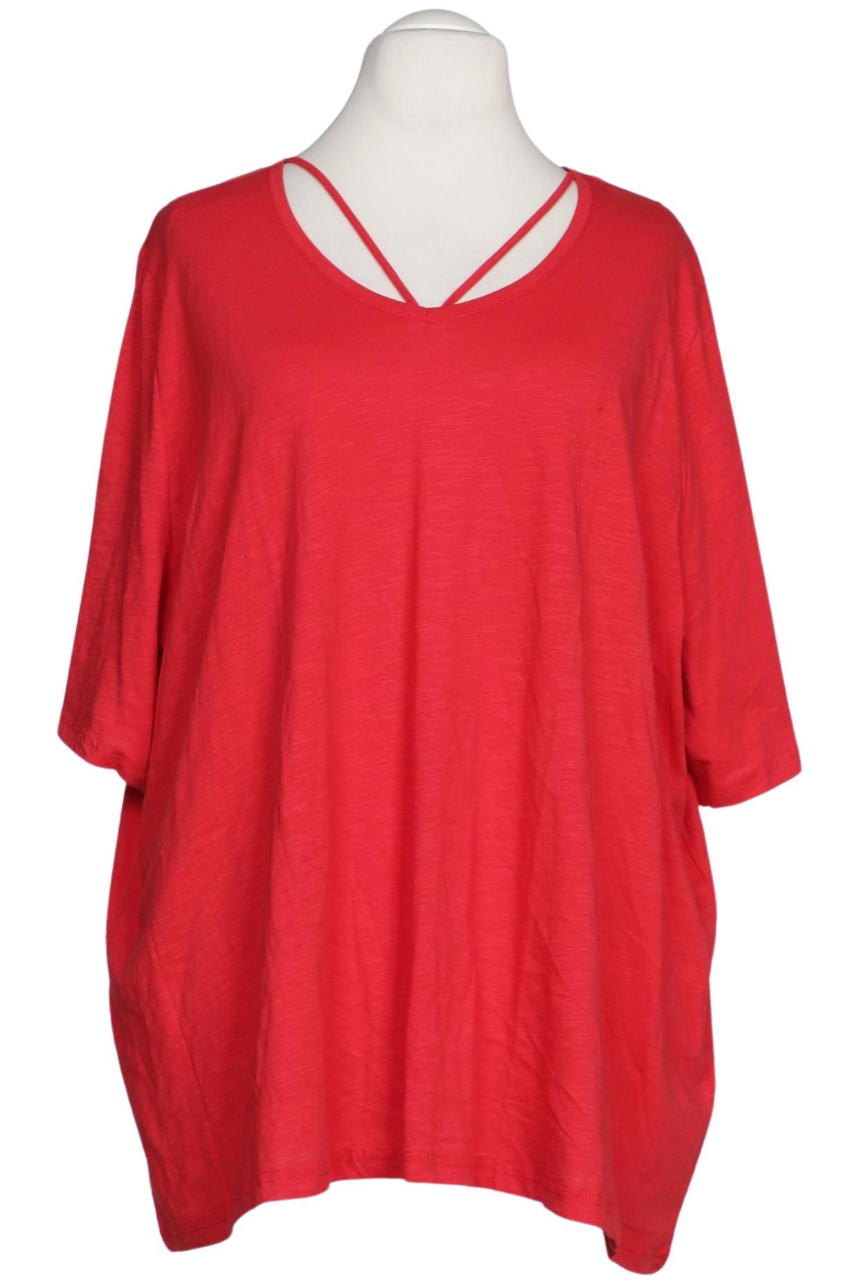 

Ulla Popken Damen T-Shirt, rot, Gr. 58
