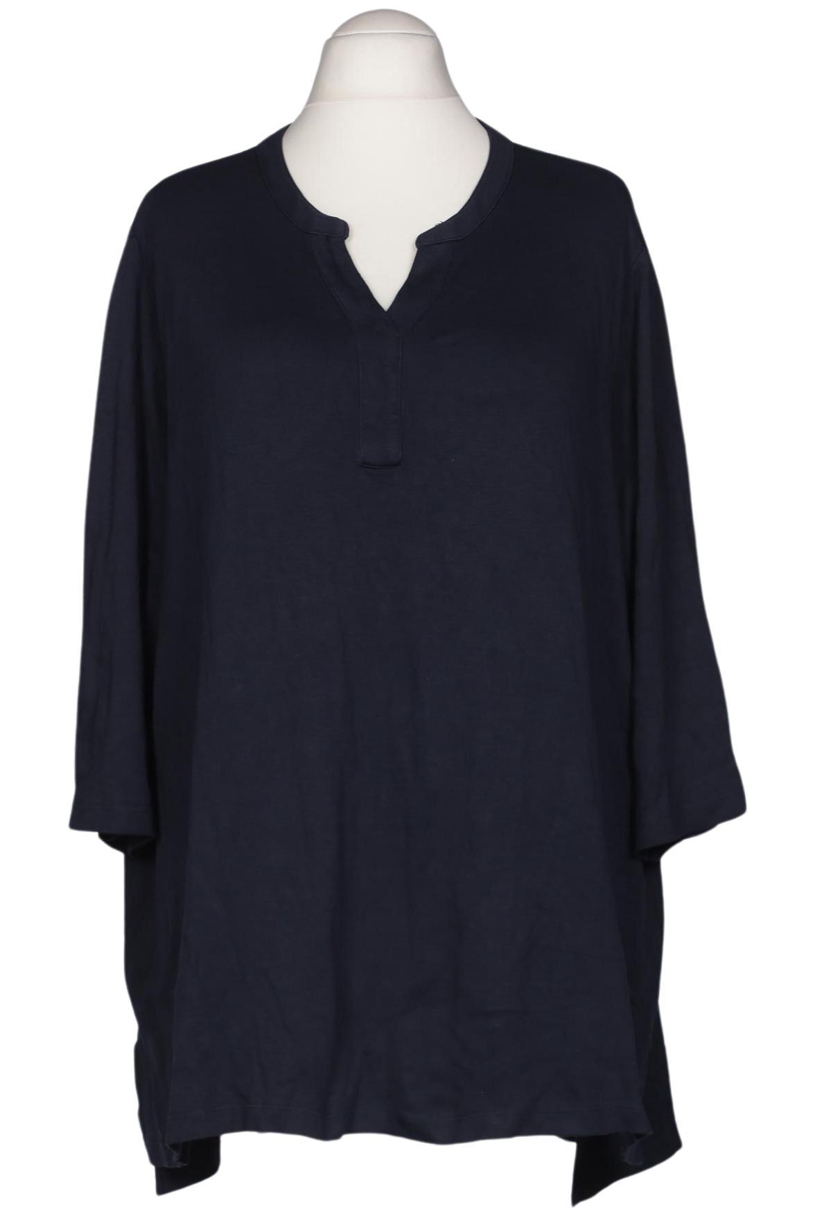 

Ulla Popken Damen Langarmshirt, marineblau, Gr. 54