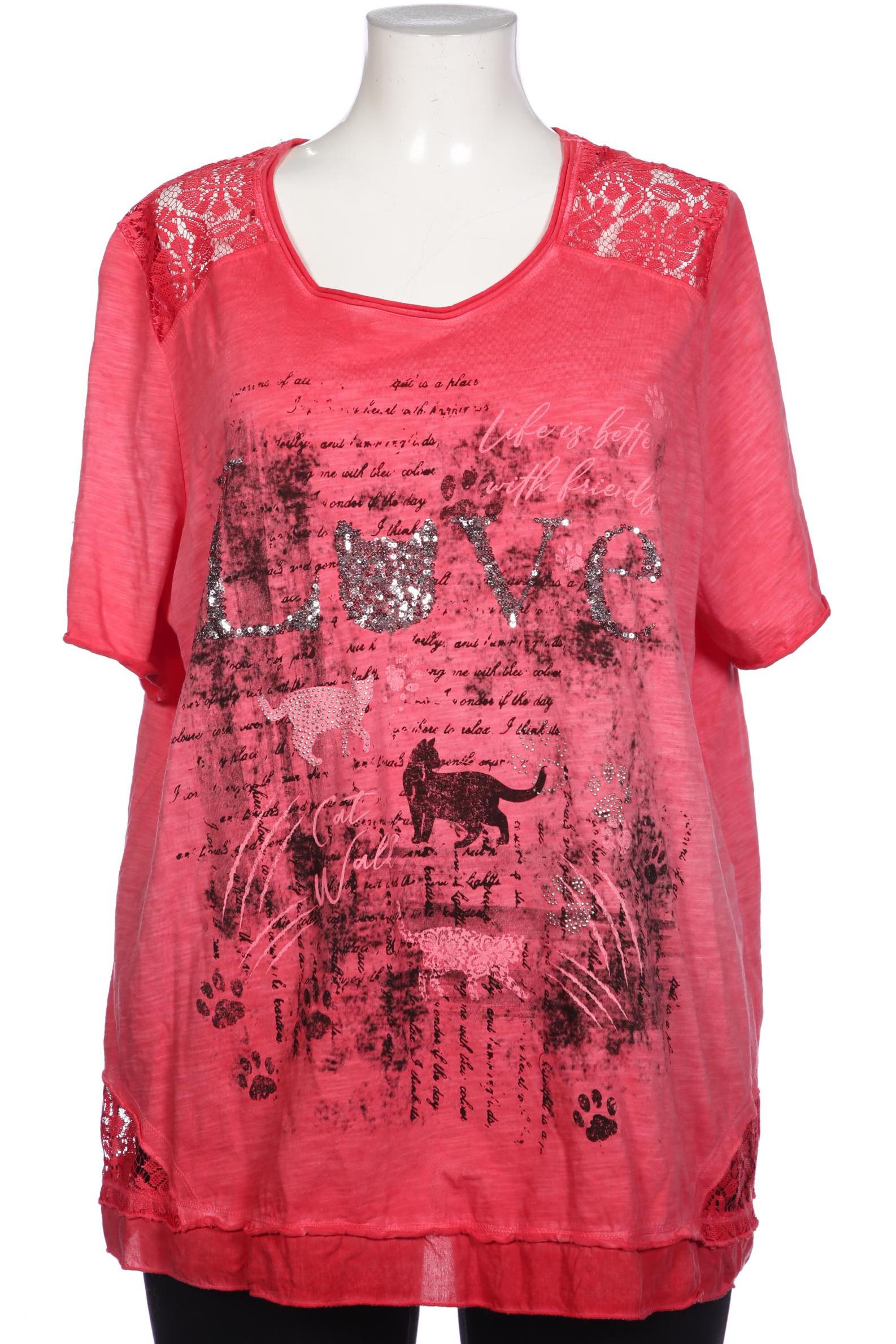 

Ulla Popken Damen T-Shirt, rot, Gr. 50