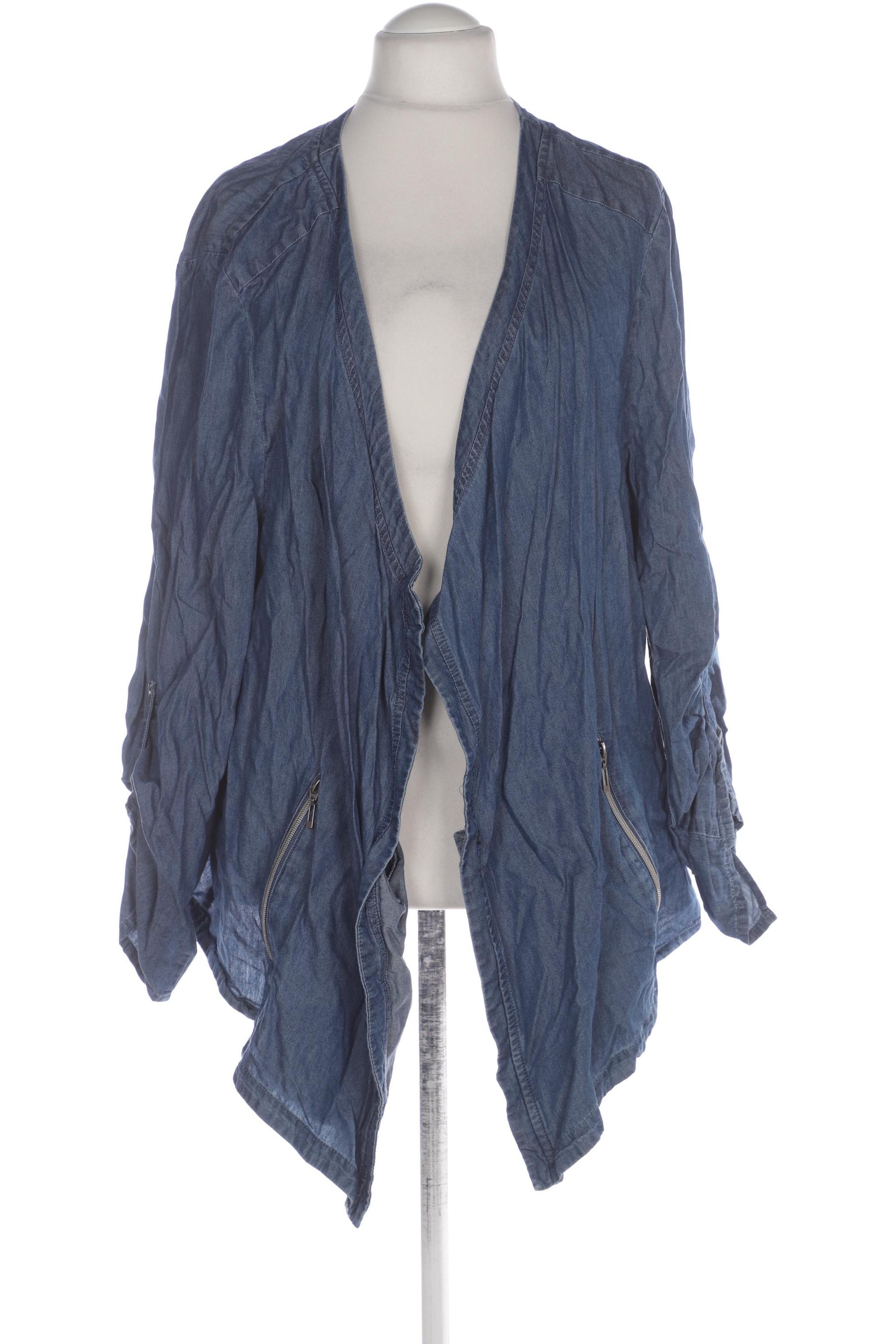 

Ulla Popken Damen Jacke, blau, Gr. 52