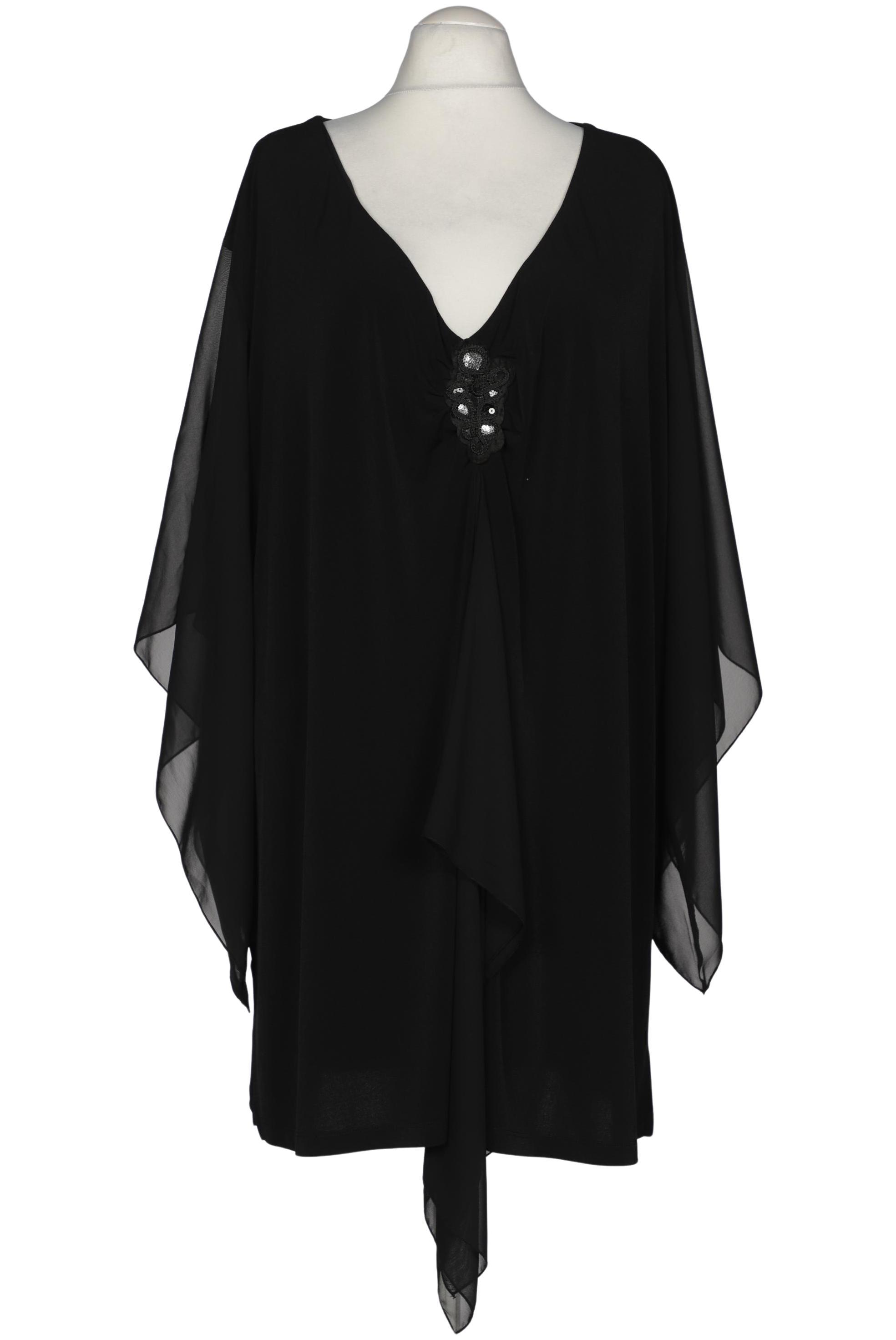 

Ulla Popken Damen Bluse, schwarz, Gr. 56