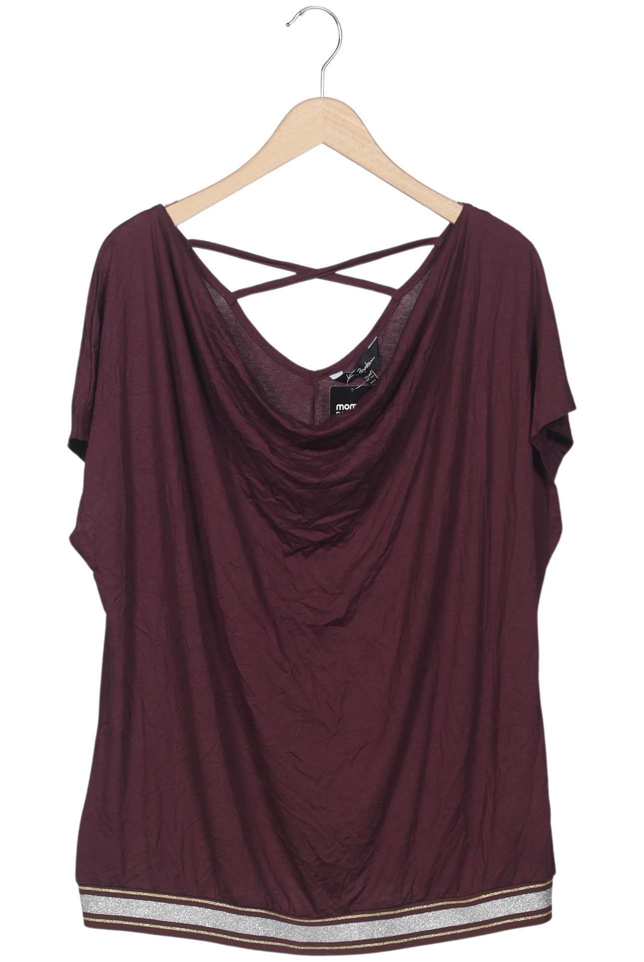 

Ulla Popken Damen T-Shirt, bordeaux, Gr. 46