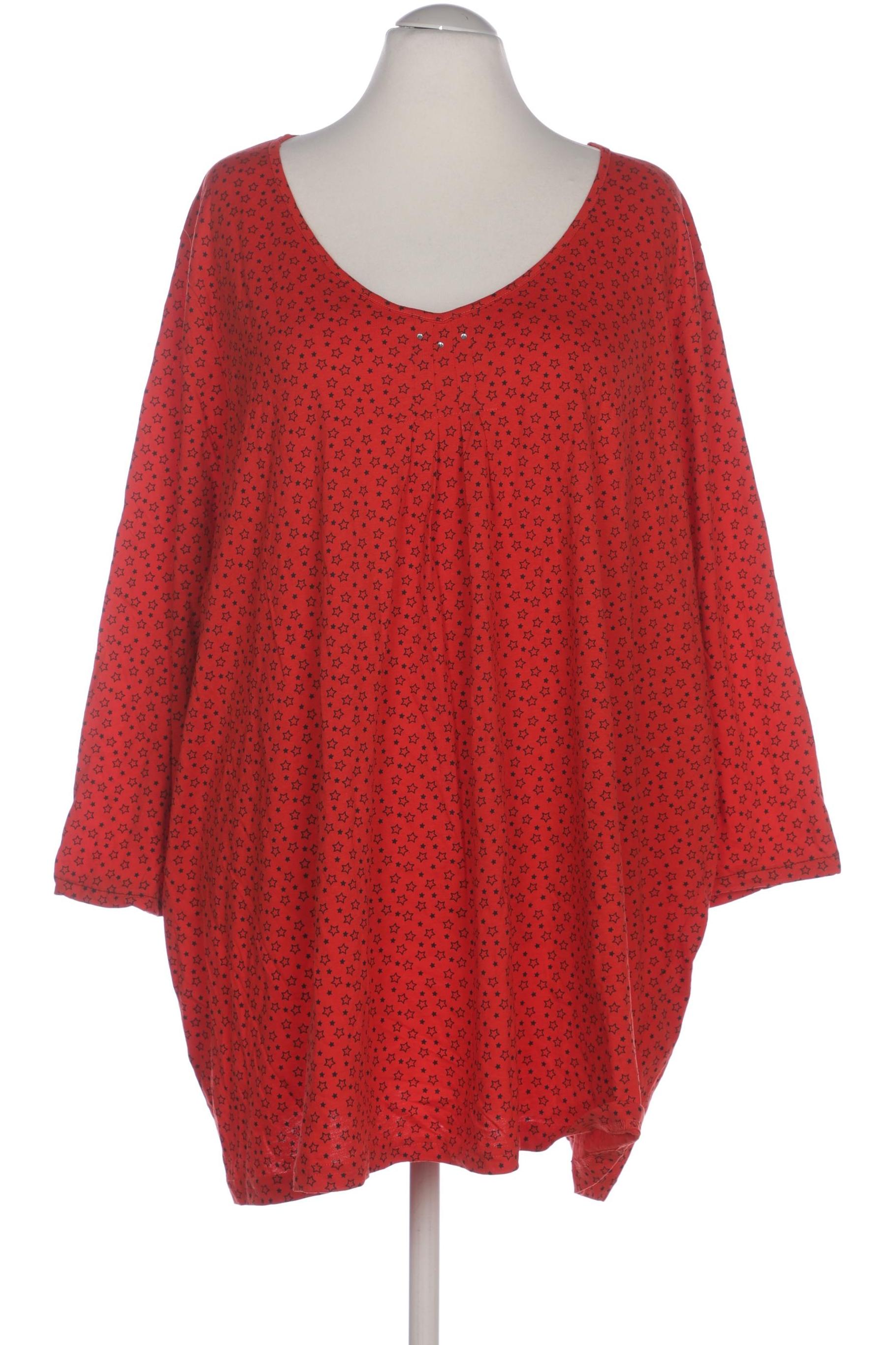

Ulla Popken Damen T-Shirt, rot, Gr. 58