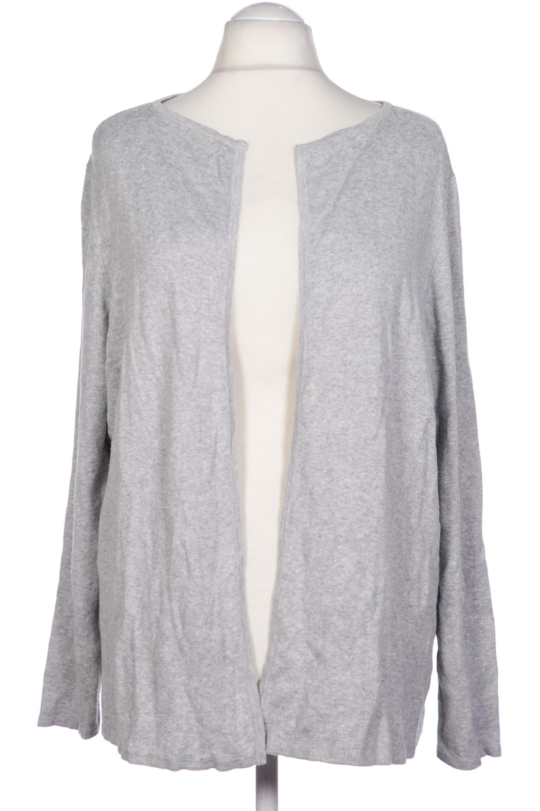 

Ulla Popken Damen Strickjacke, grau, Gr. 46