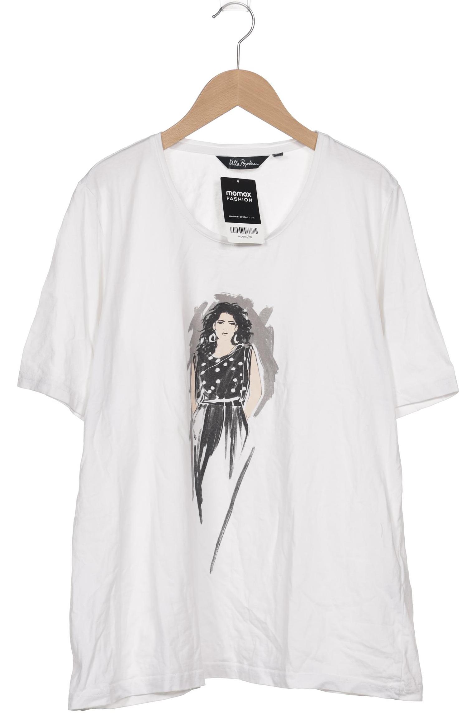 

Ulla Popken Damen T-Shirt, weiß, Gr. 42