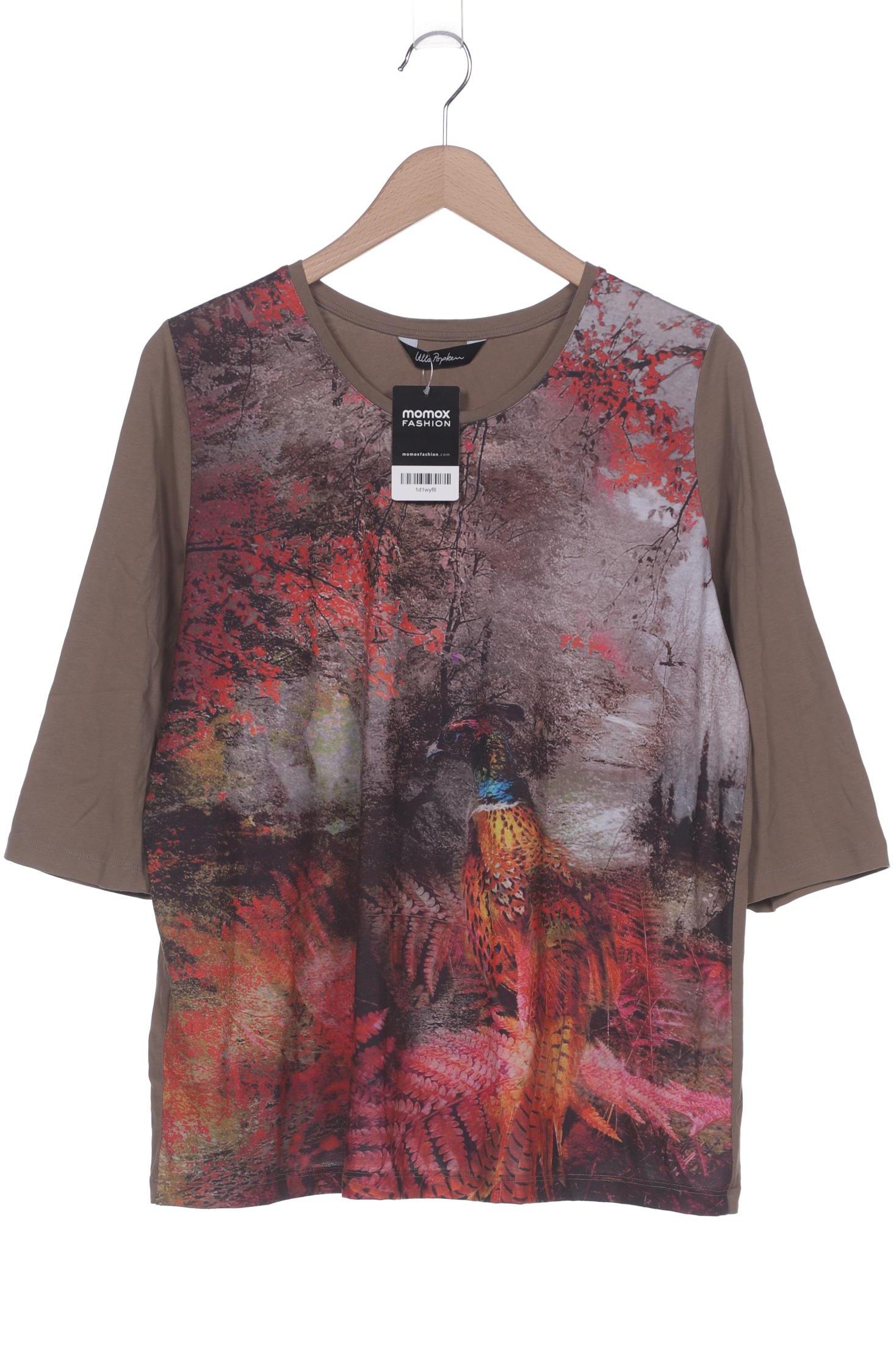 

Ulla Popken Damen T-Shirt, braun, Gr. 46