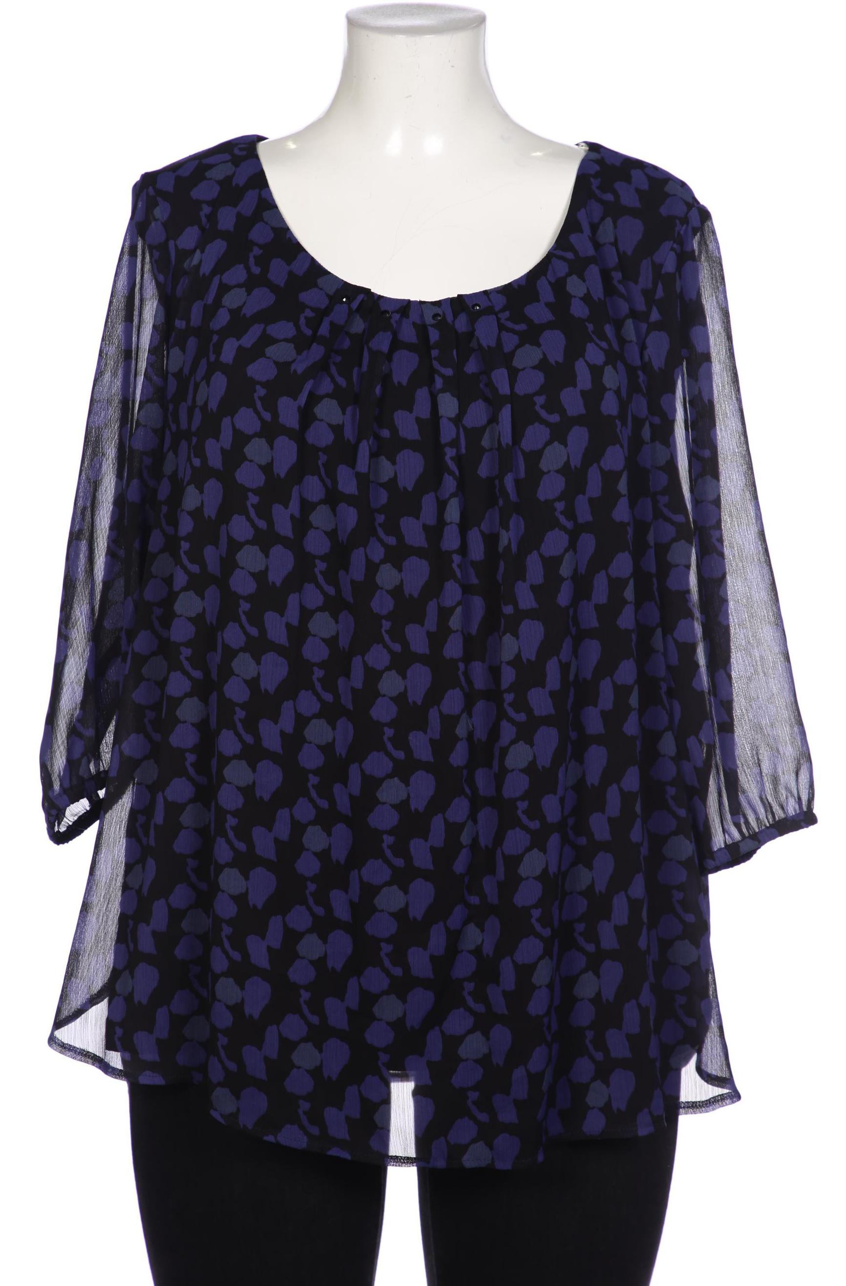 

Ulla Popken Damen Bluse, flieder, Gr. 46