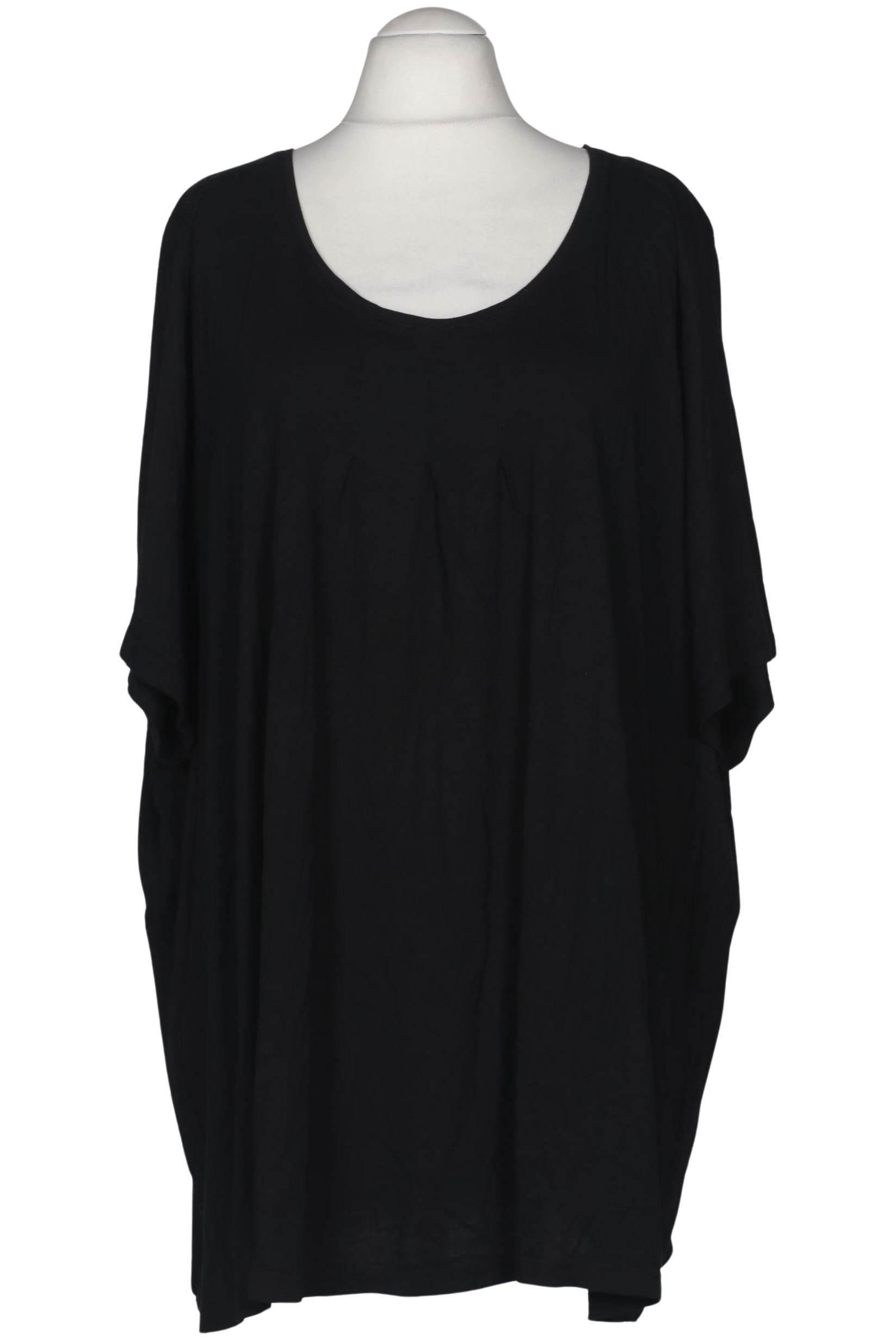 

Ulla Popken Damen T-Shirt, schwarz, Gr. 62