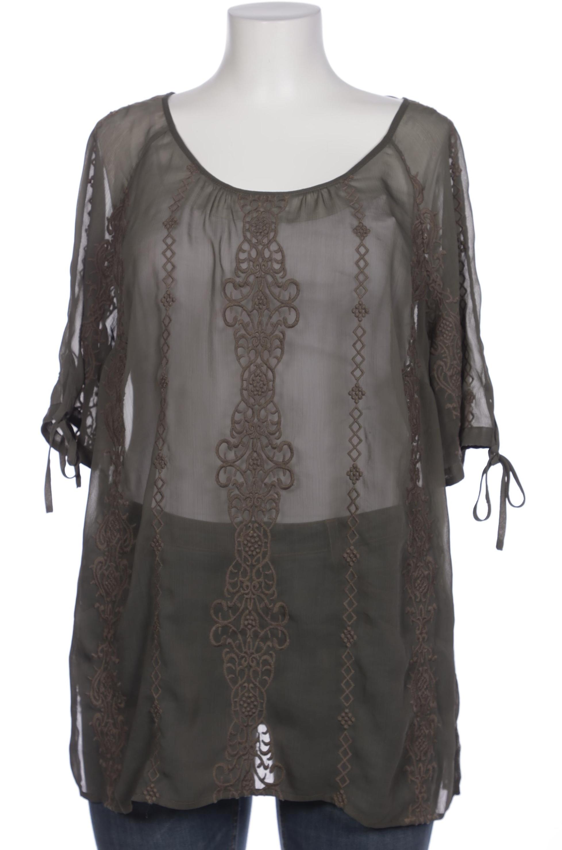 

Ulla Popken Damen Bluse, grün, Gr. 46