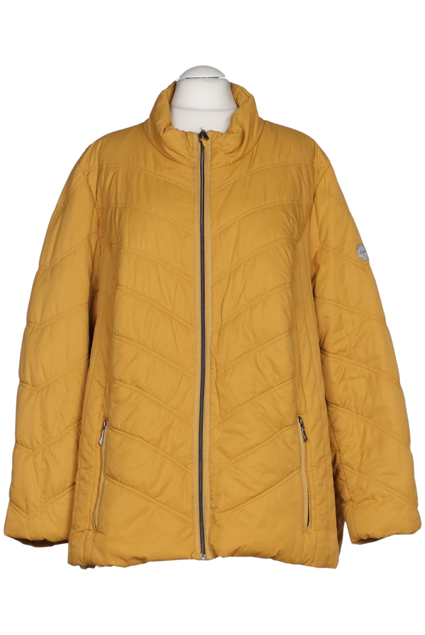 

Ulla Popken Damen Mantel, gelb, Gr. 58