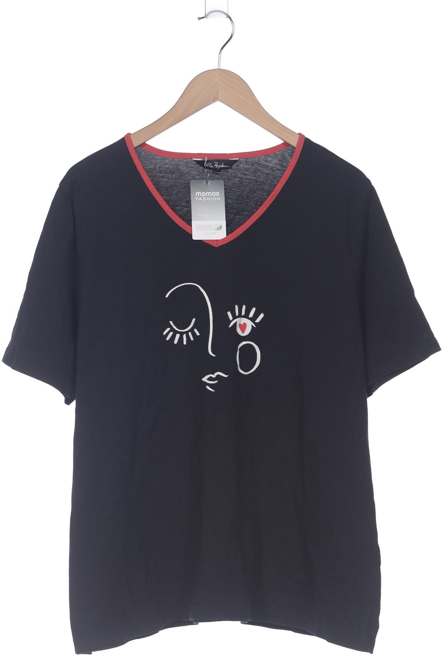 

Ulla Popken Damen T-Shirt, schwarz, Gr. 50