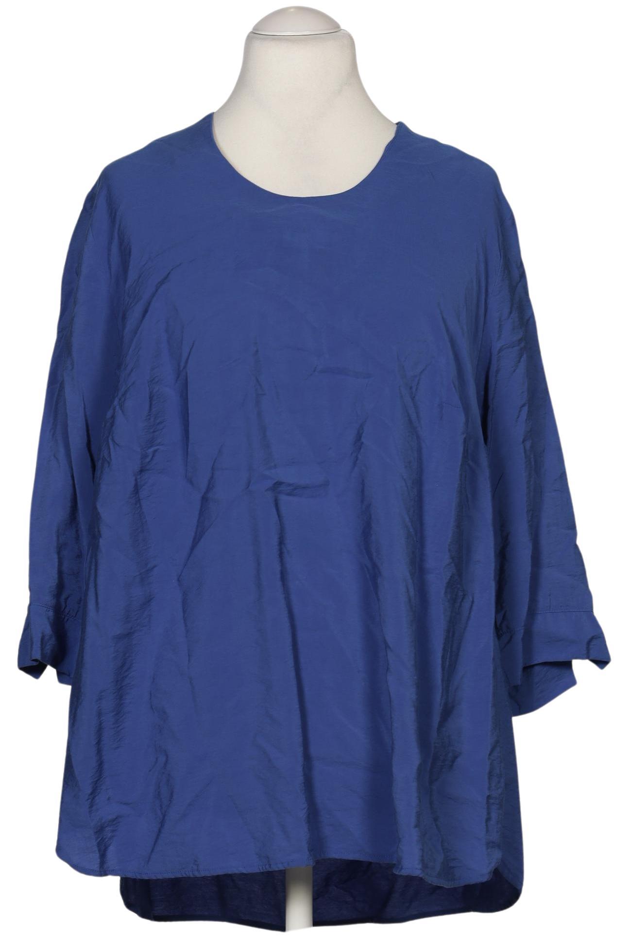 

Ulla Popken Damen Bluse, blau, Gr. 50