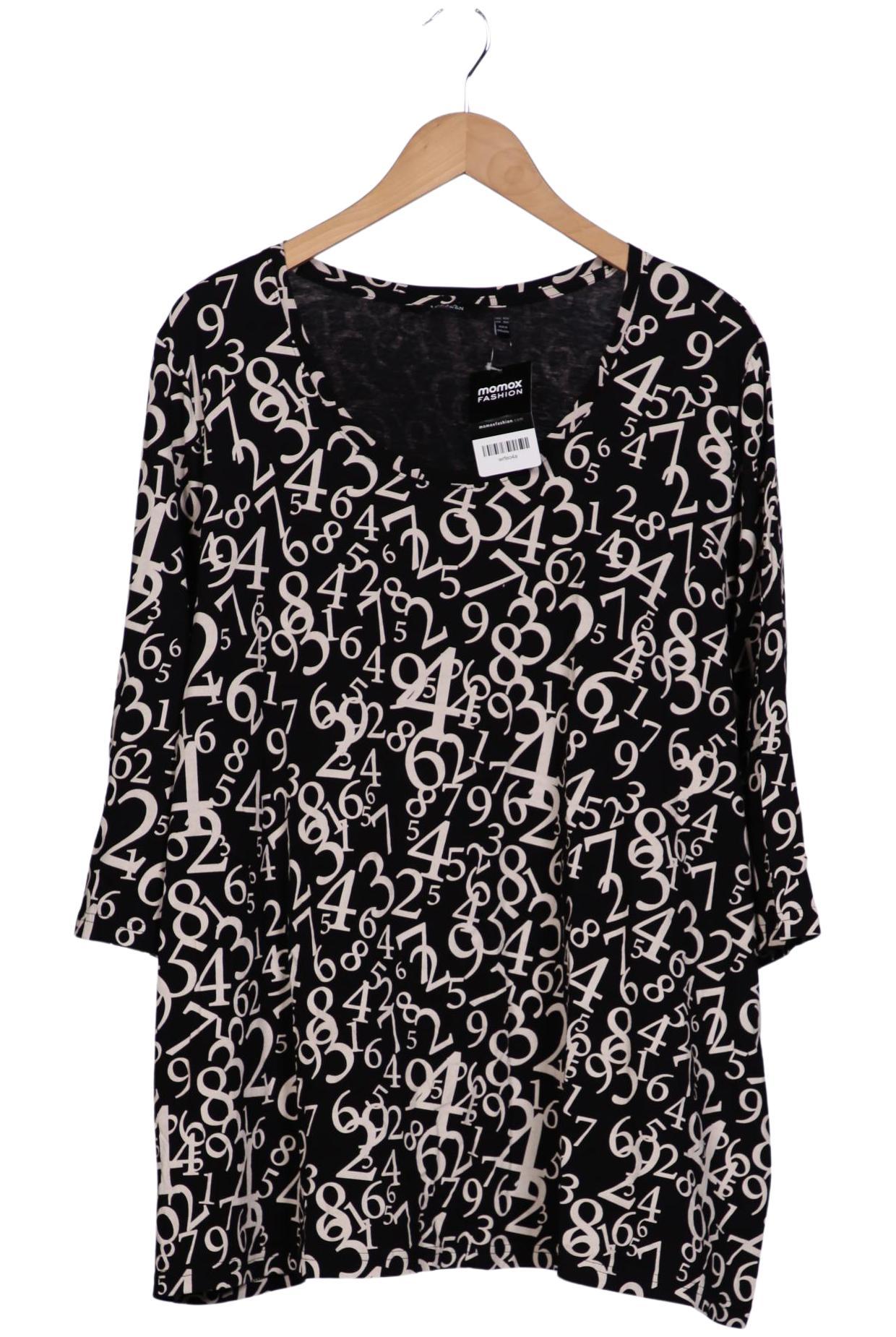 

Ulla Popken Damen Langarmshirt, schwarz, Gr. 50