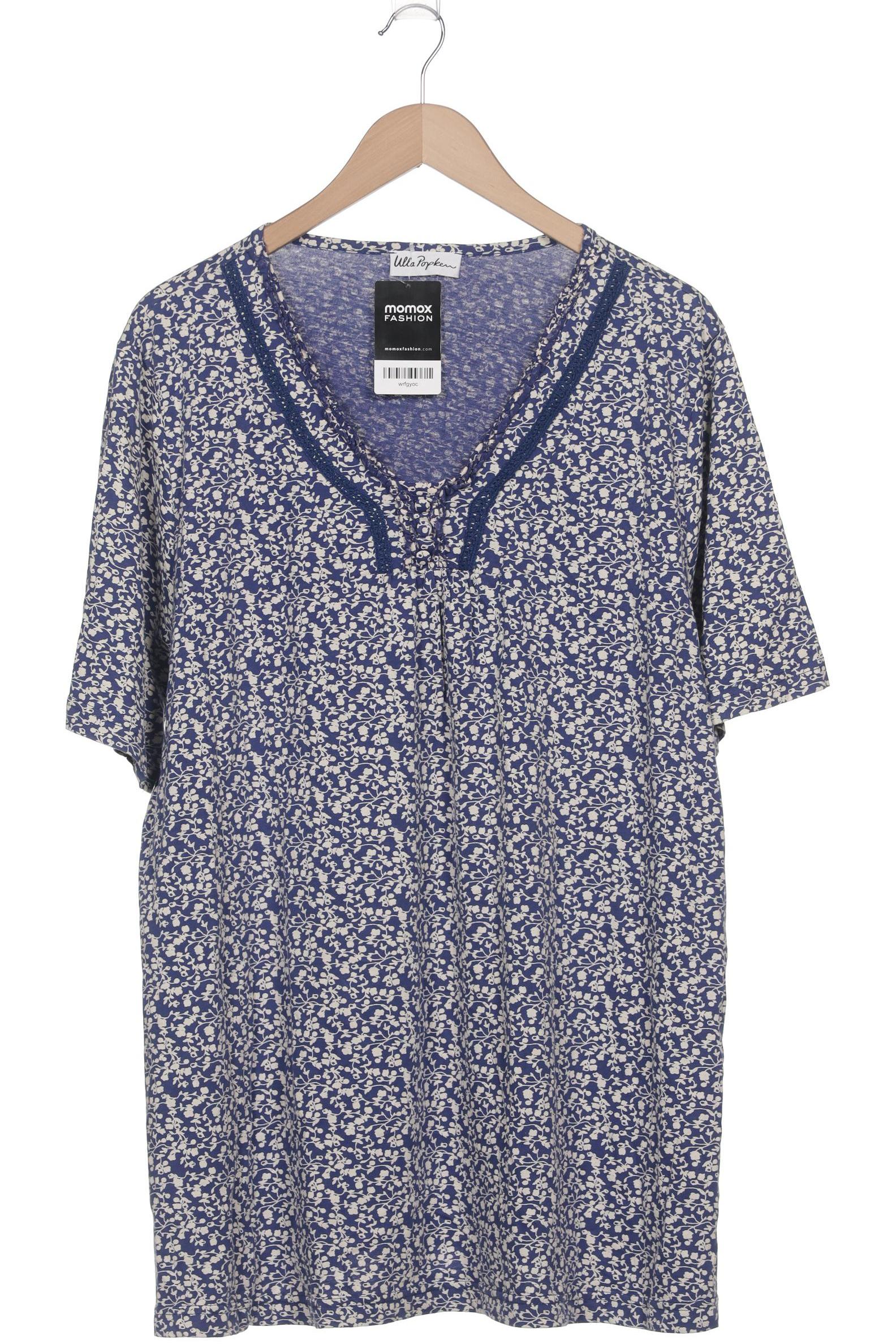 

Ulla Popken Damen T-Shirt, blau, Gr. 50