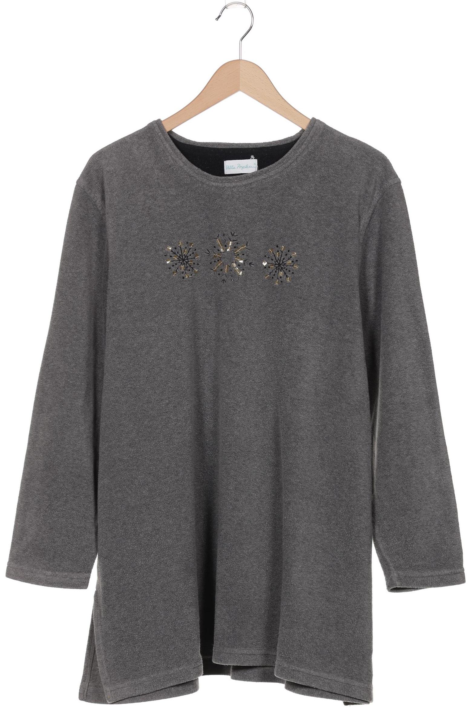 

Ulla Popken Damen Sweatshirt, grau, Gr. 50
