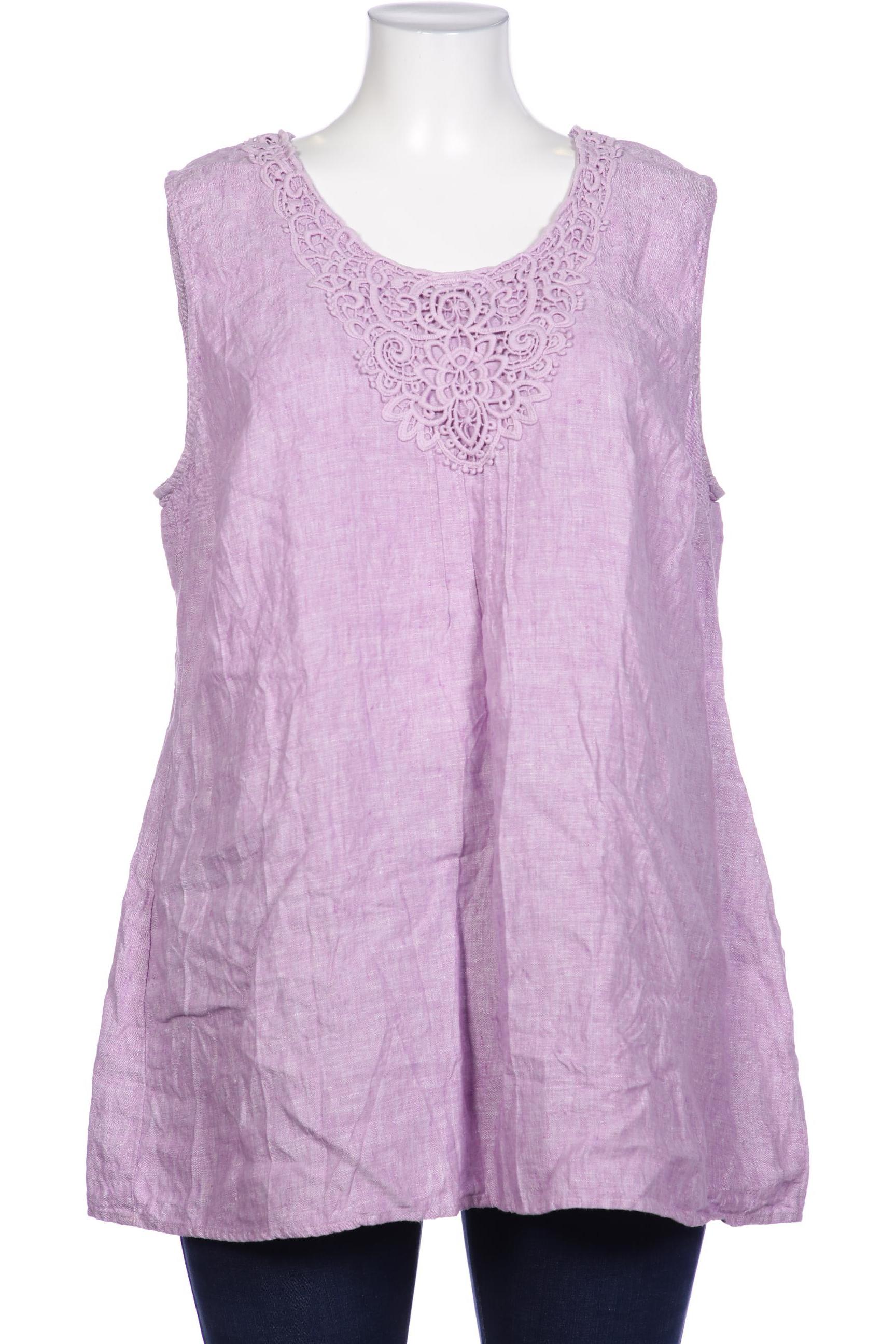 

Ulla Popken Damen Bluse, flieder, Gr. 50