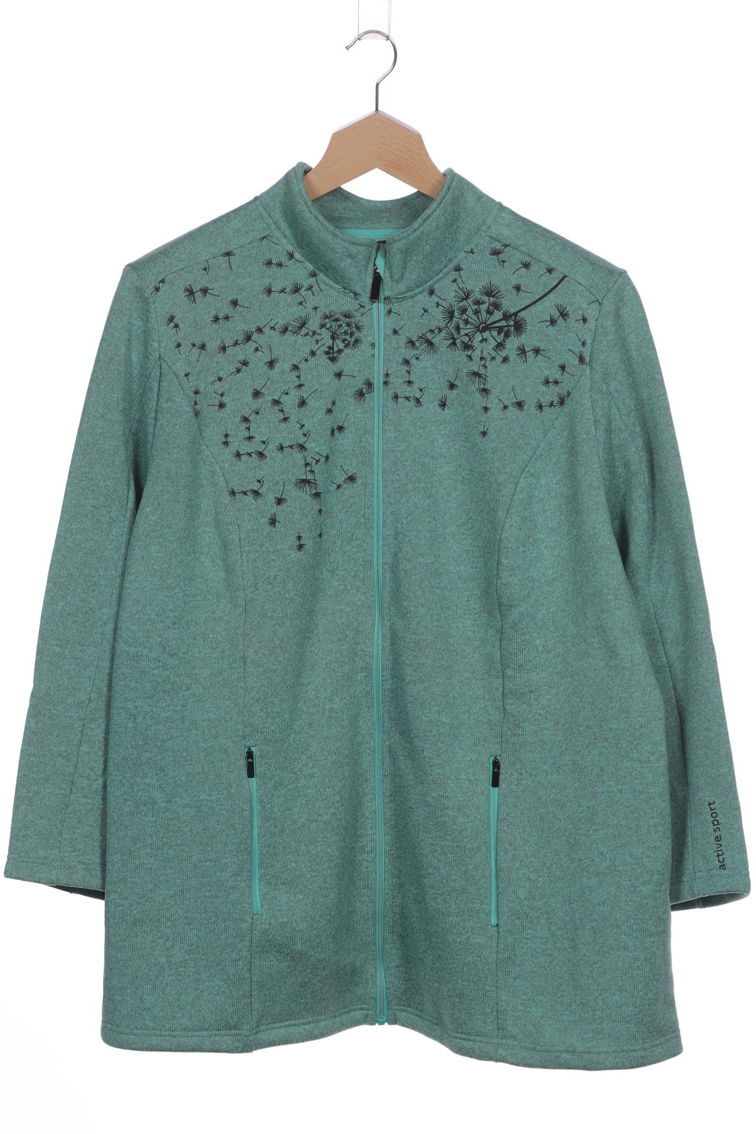 

Ulla Popken Damen Sweatshirt, hellgrün, Gr. 58