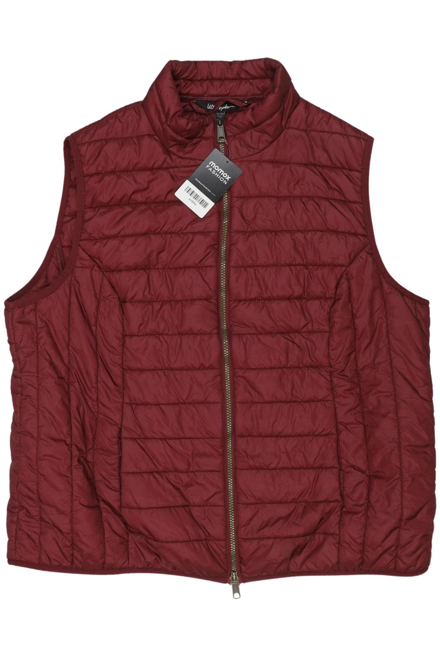 

Ulla Popken Damen Weste, bordeaux, Gr. 46