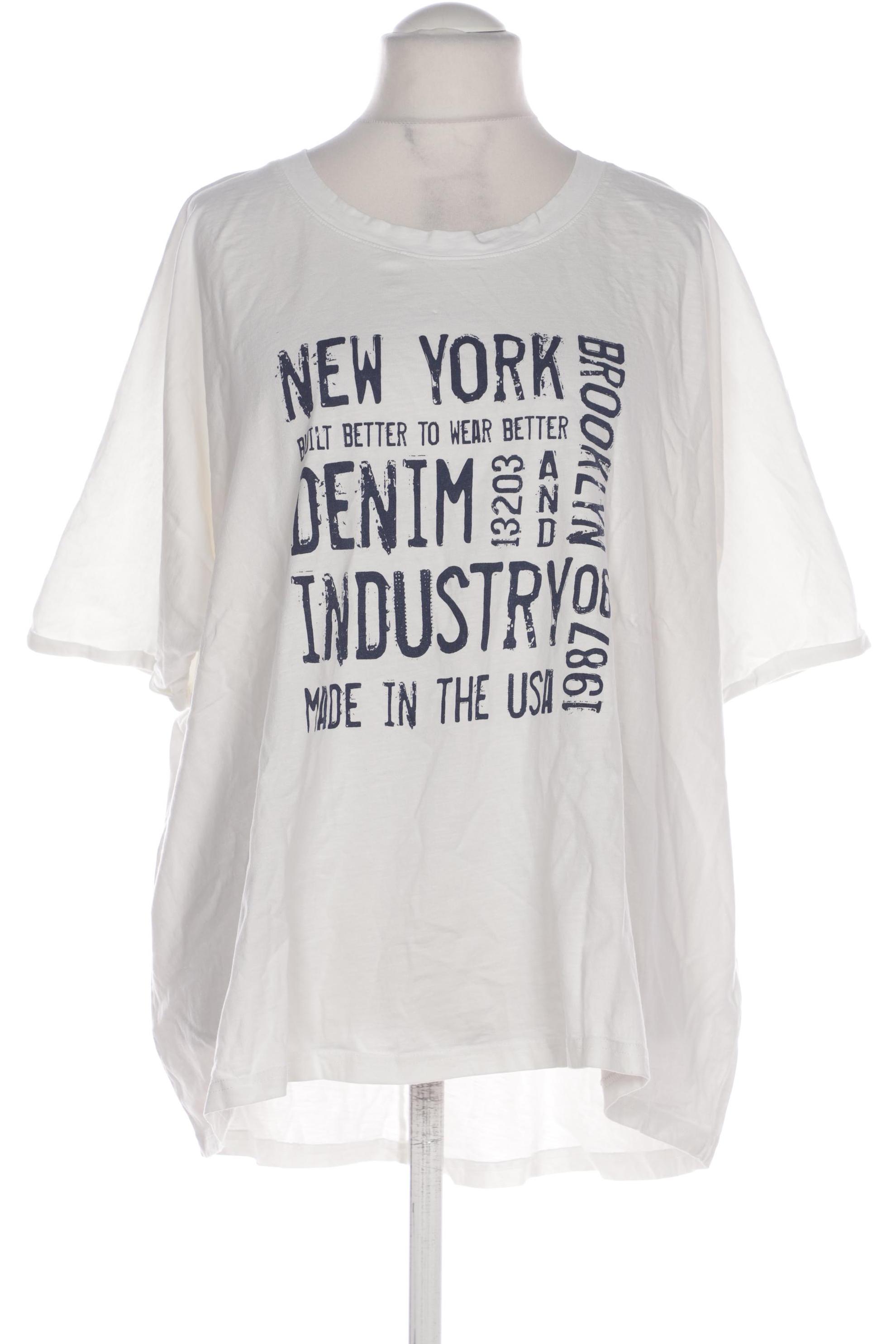 

Ulla Popken Damen T-Shirt, weiß, Gr. 58