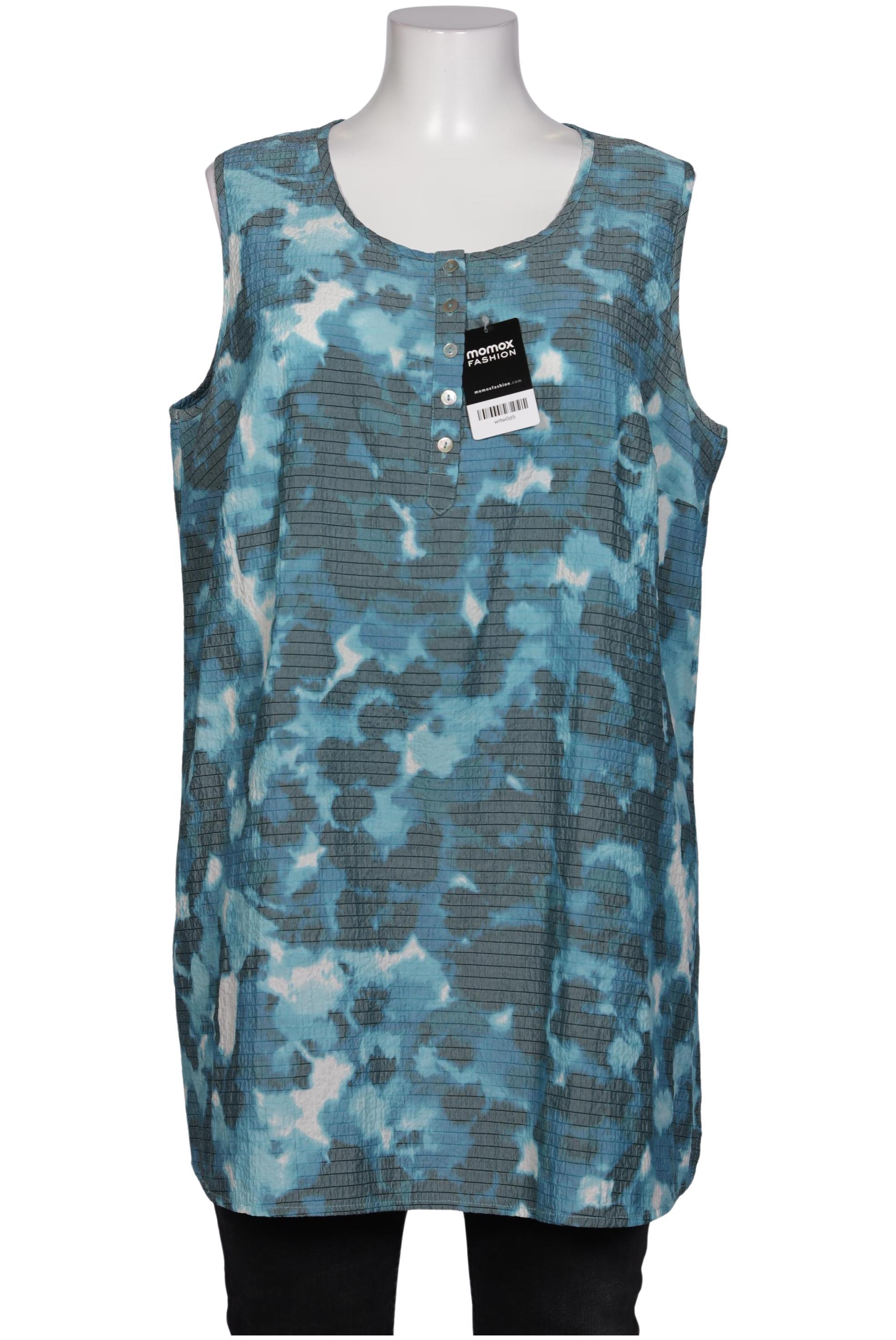 

Ulla Popken Damen Bluse, blau, Gr. 46