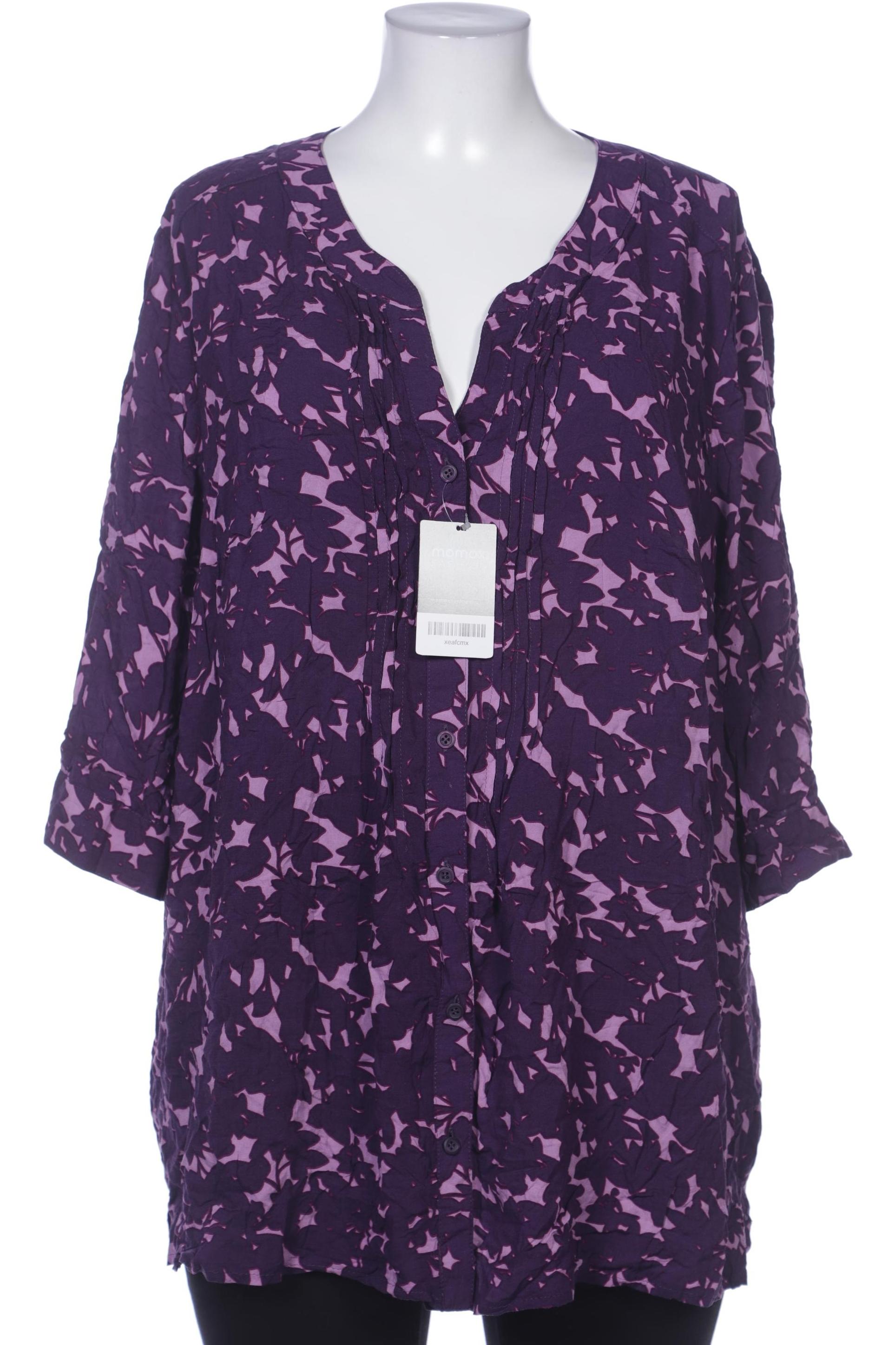 

Ulla Popken Damen Bluse, flieder, Gr. 50
