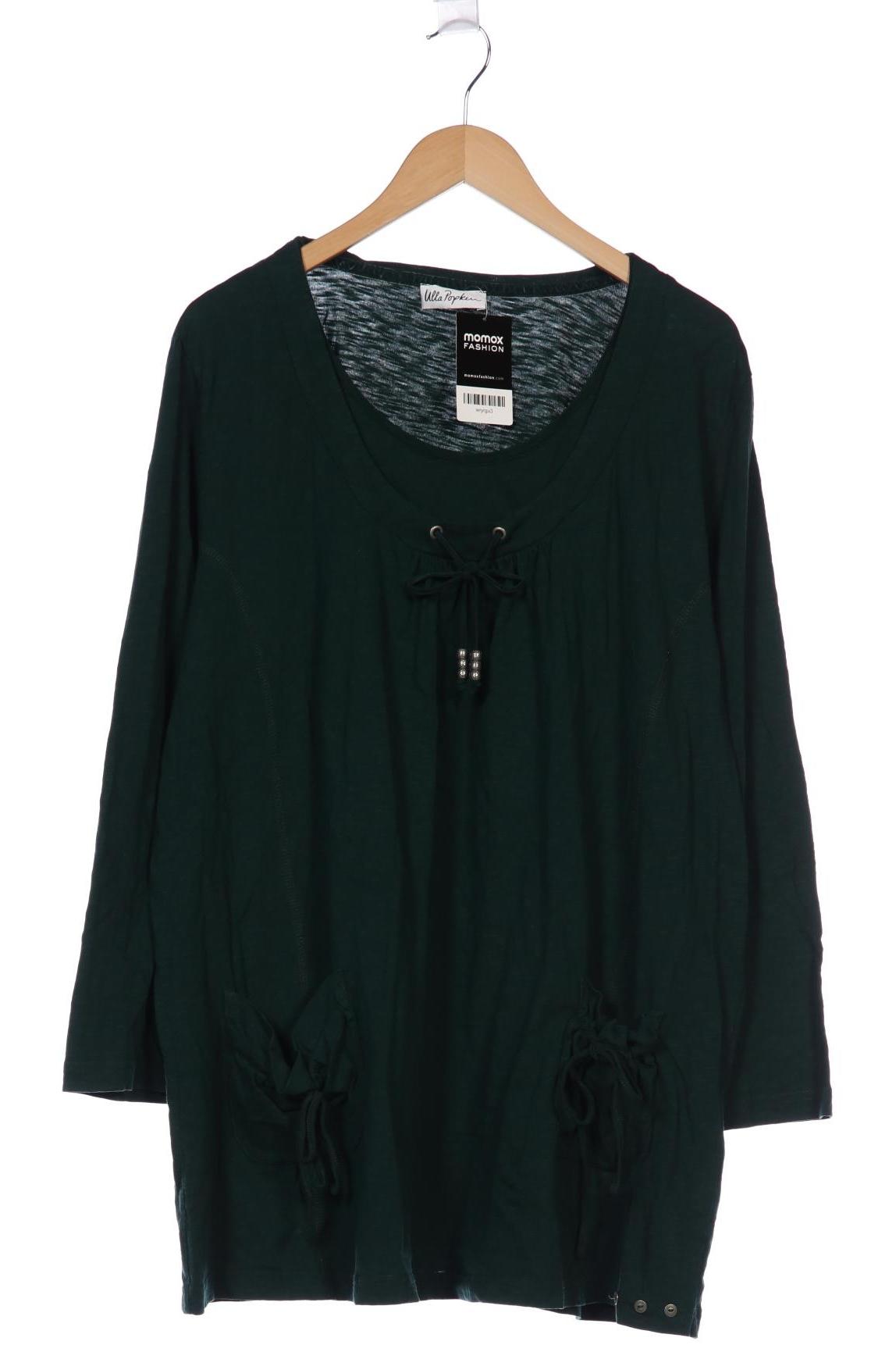 

Ulla Popken Damen Langarmshirt, grün, Gr. 54