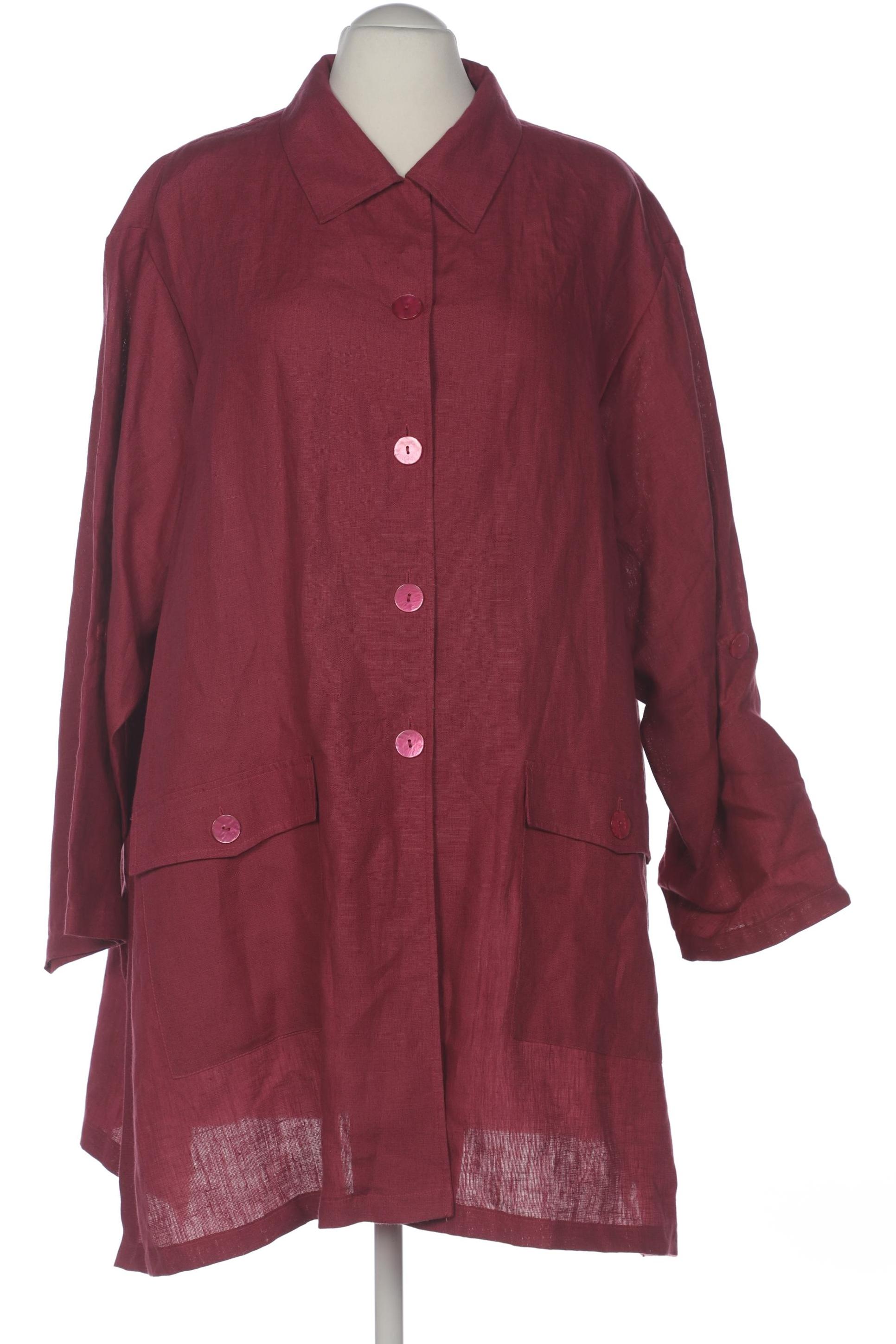 

Ulla Popken Damen Bluse, bordeaux, Gr. 54