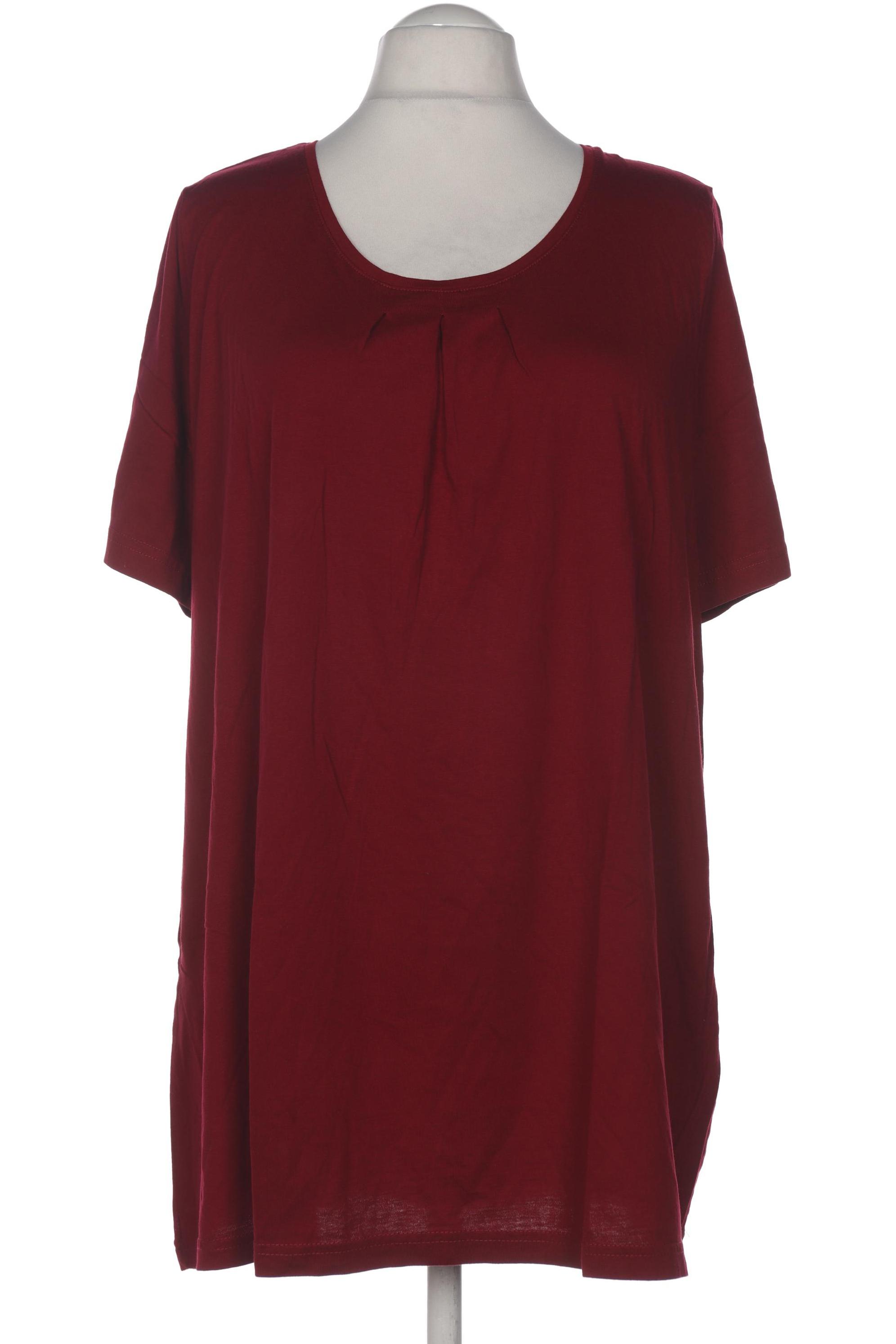 

Ulla Popken Damen T-Shirt, bordeaux, Gr. 52