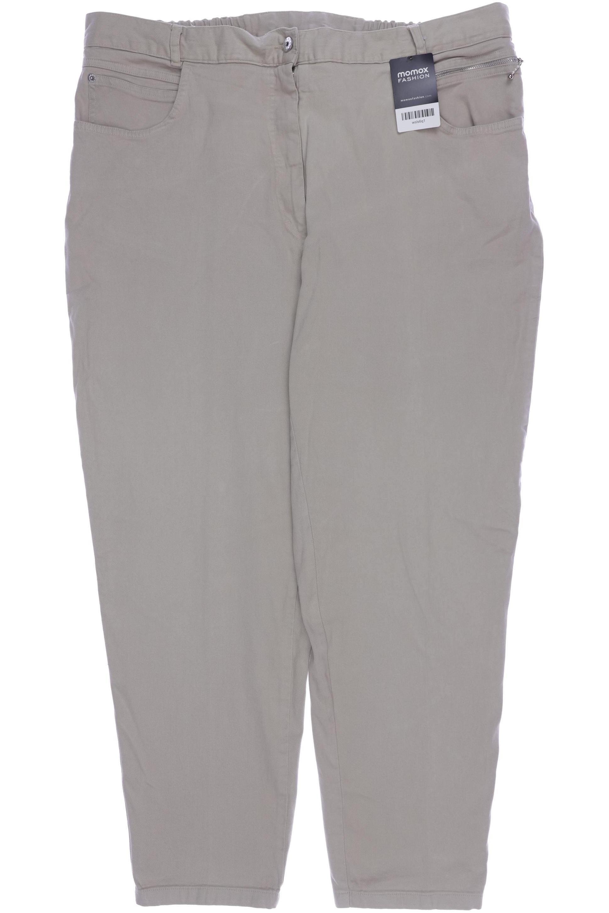 

Ulla Popken Damen Stoffhose, beige, Gr. 52