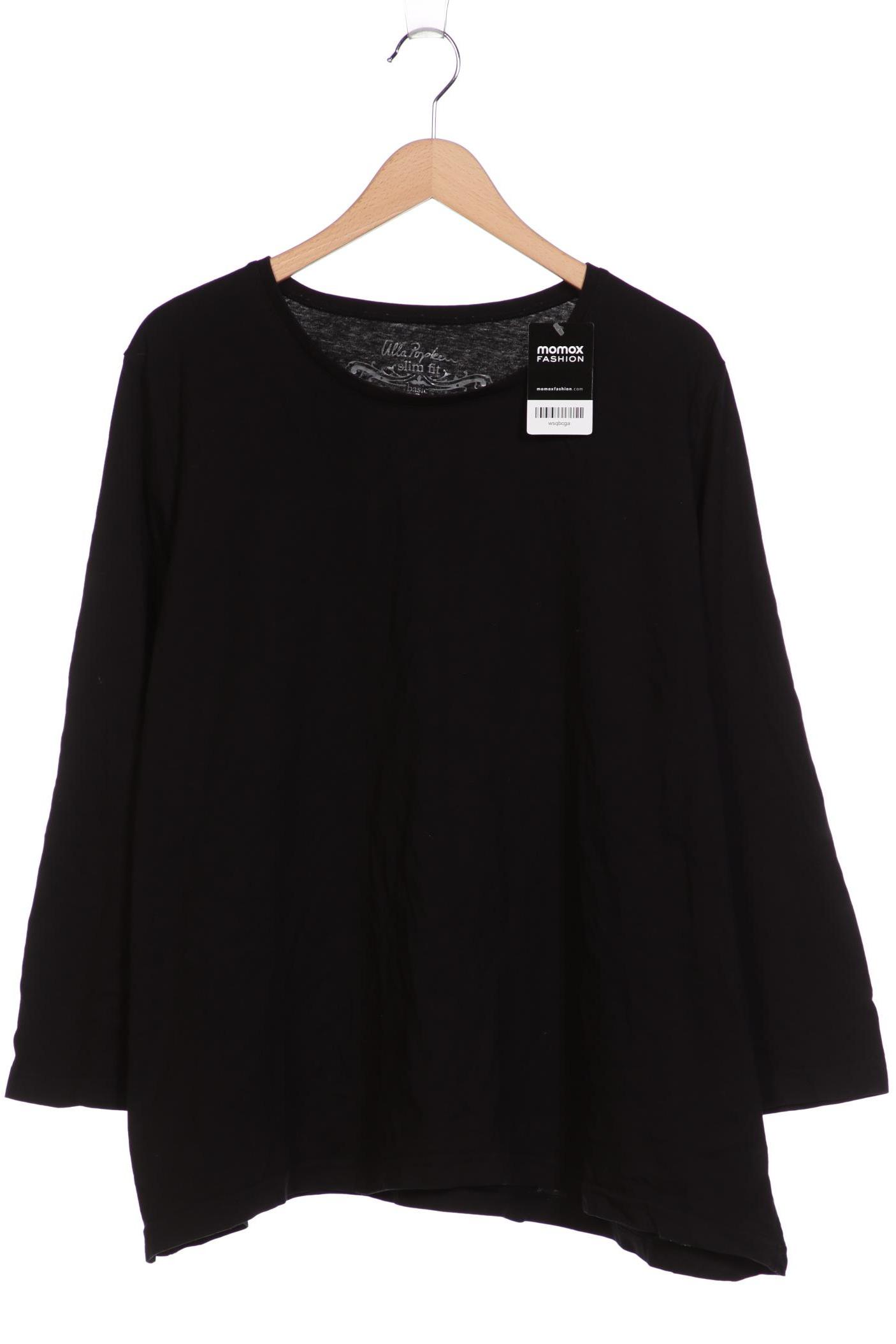 

Ulla Popken Damen Langarmshirt, schwarz, Gr. 54