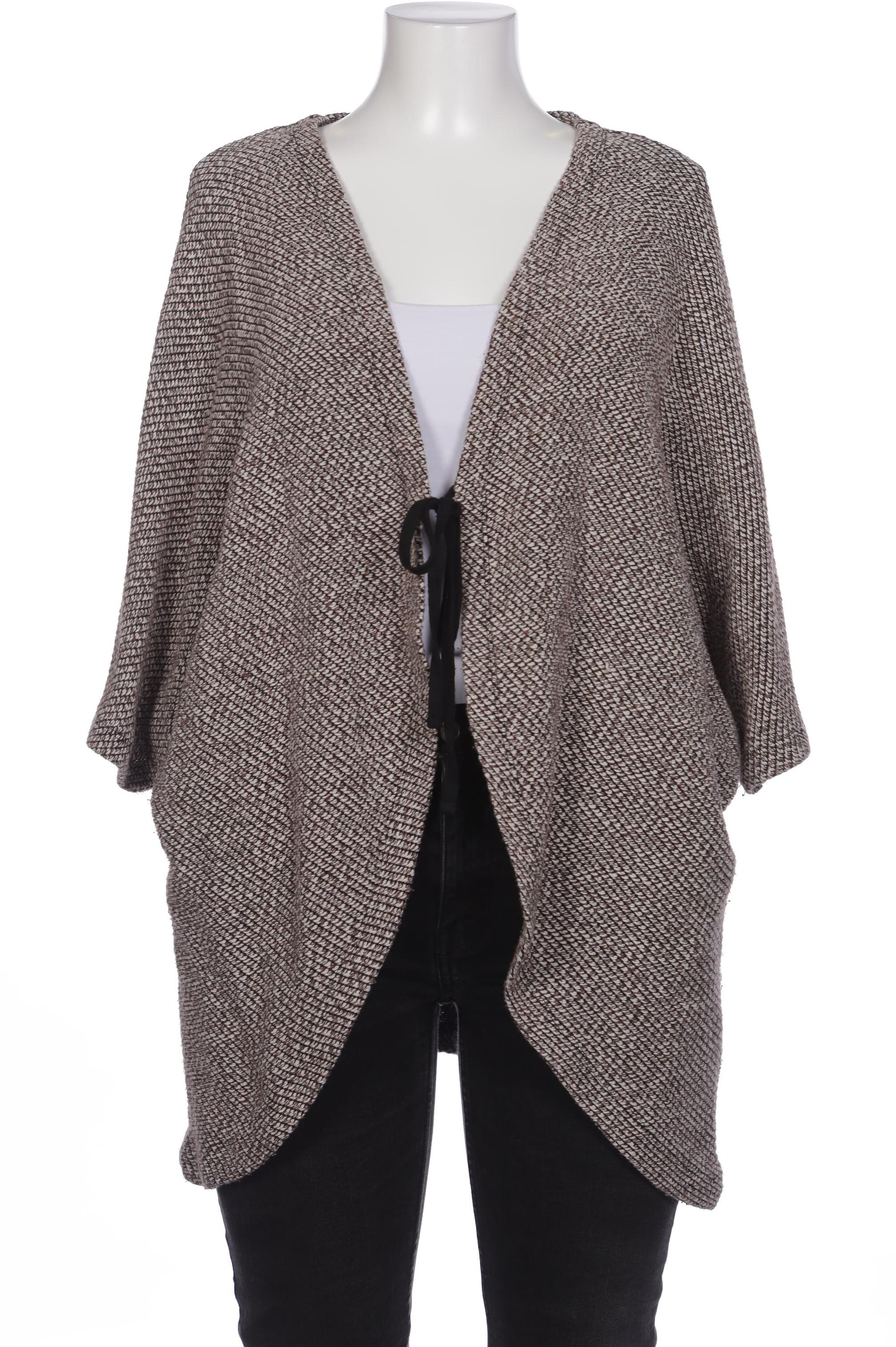 

Ulla Popken Damen Strickjacke, beige, Gr. 46