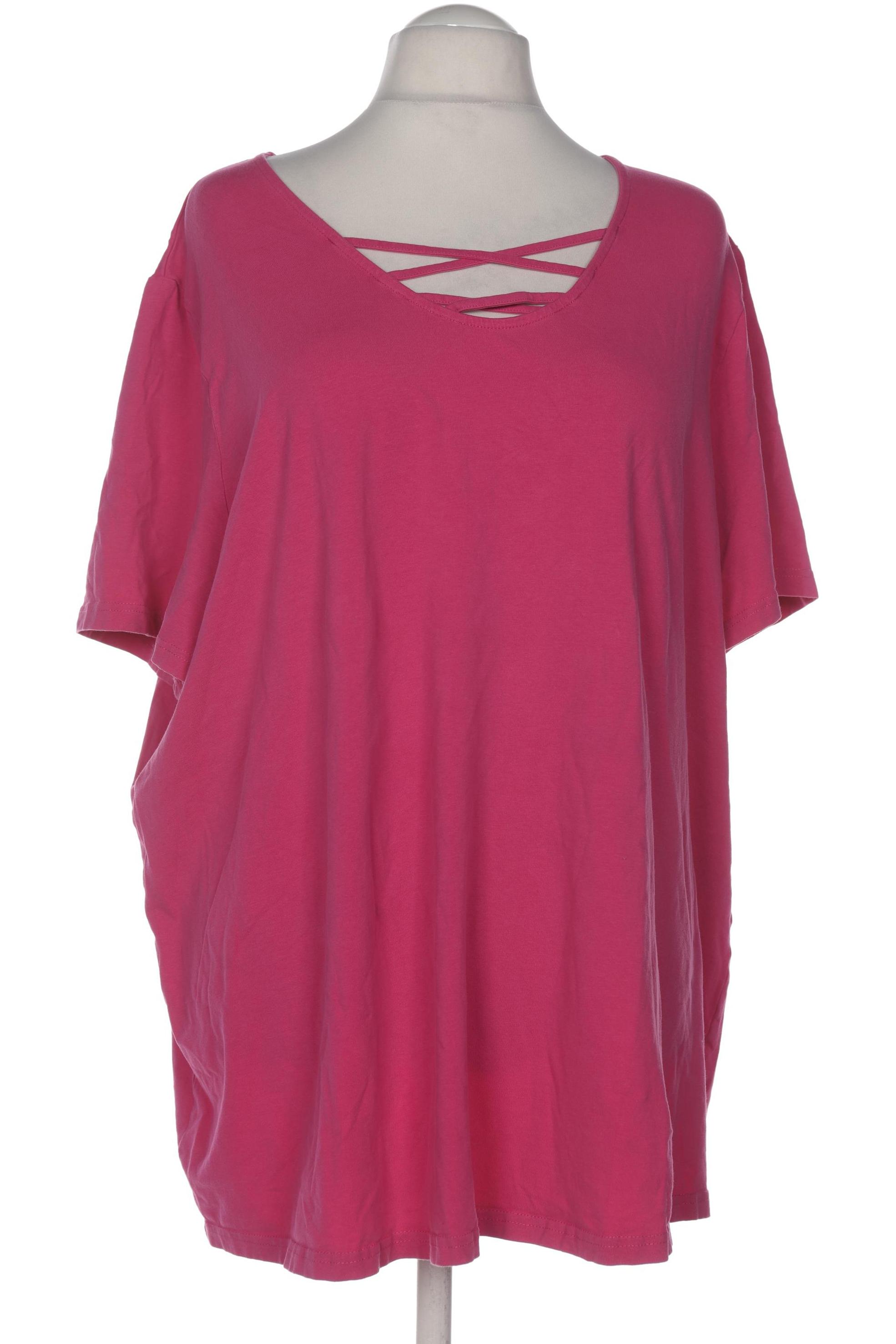 

Ulla Popken Damen T-Shirt, pink, Gr. 60
