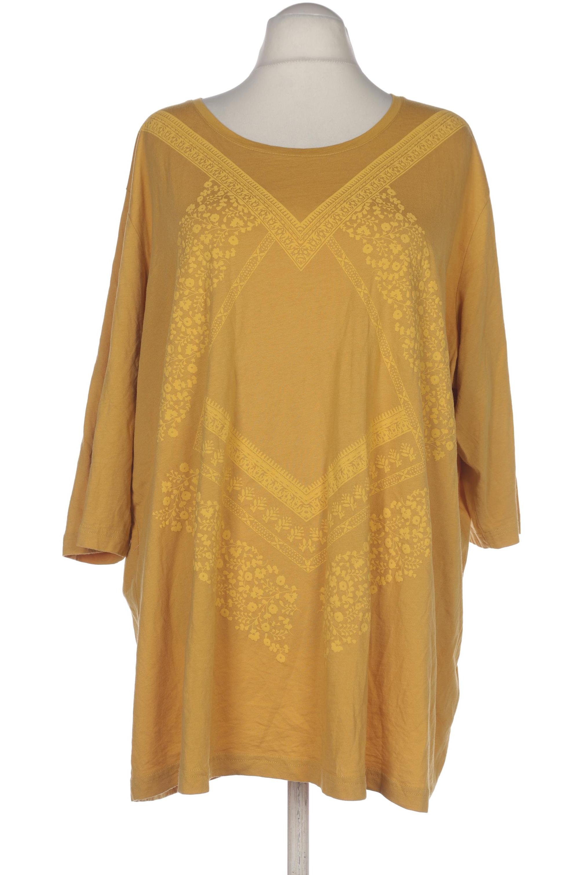 

Ulla Popken Damen T-Shirt, gelb, Gr. 54