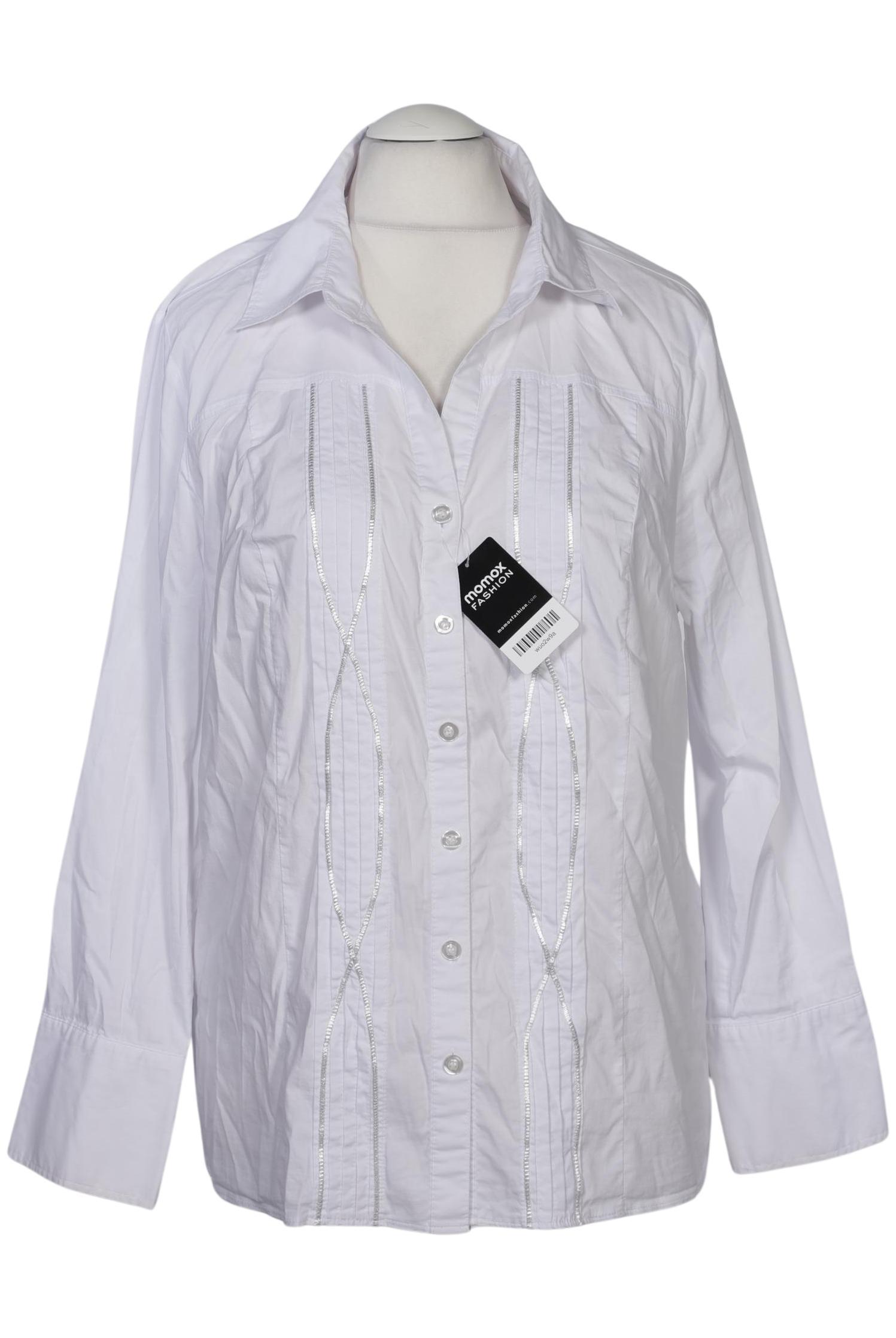 

Ulla Popken Damen Bluse, weiß, Gr. 46