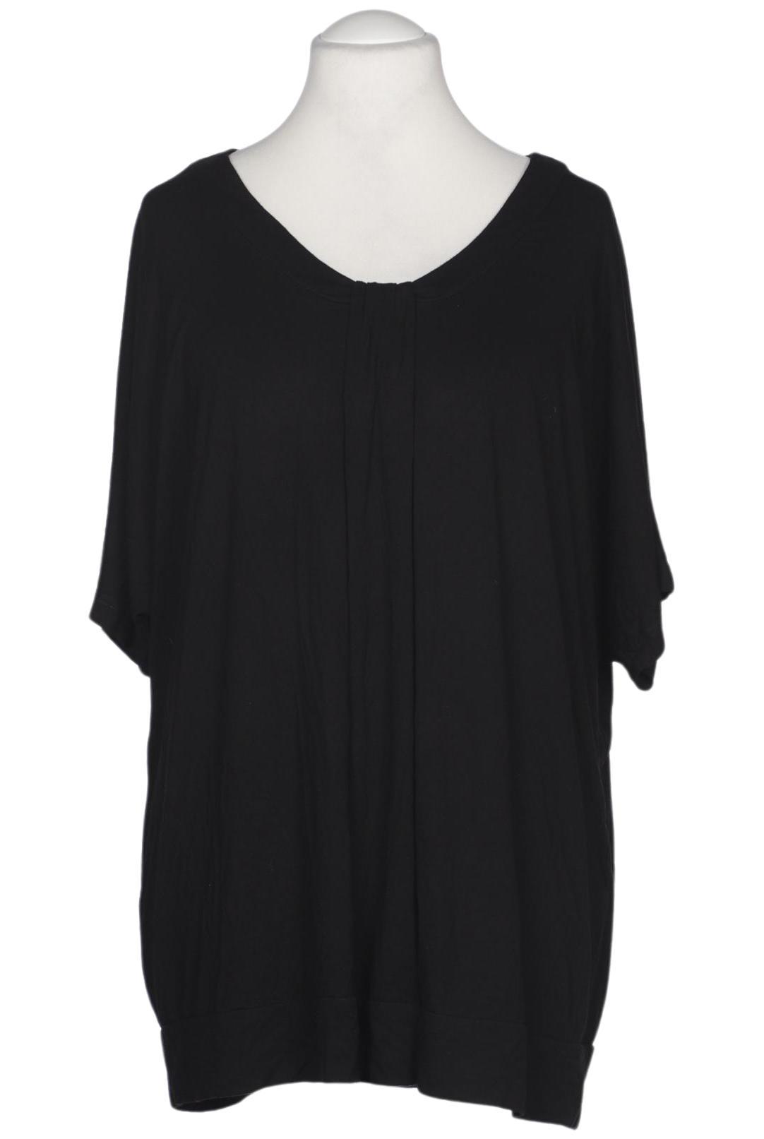 

Ulla Popken Damen T-Shirt, schwarz, Gr. 52