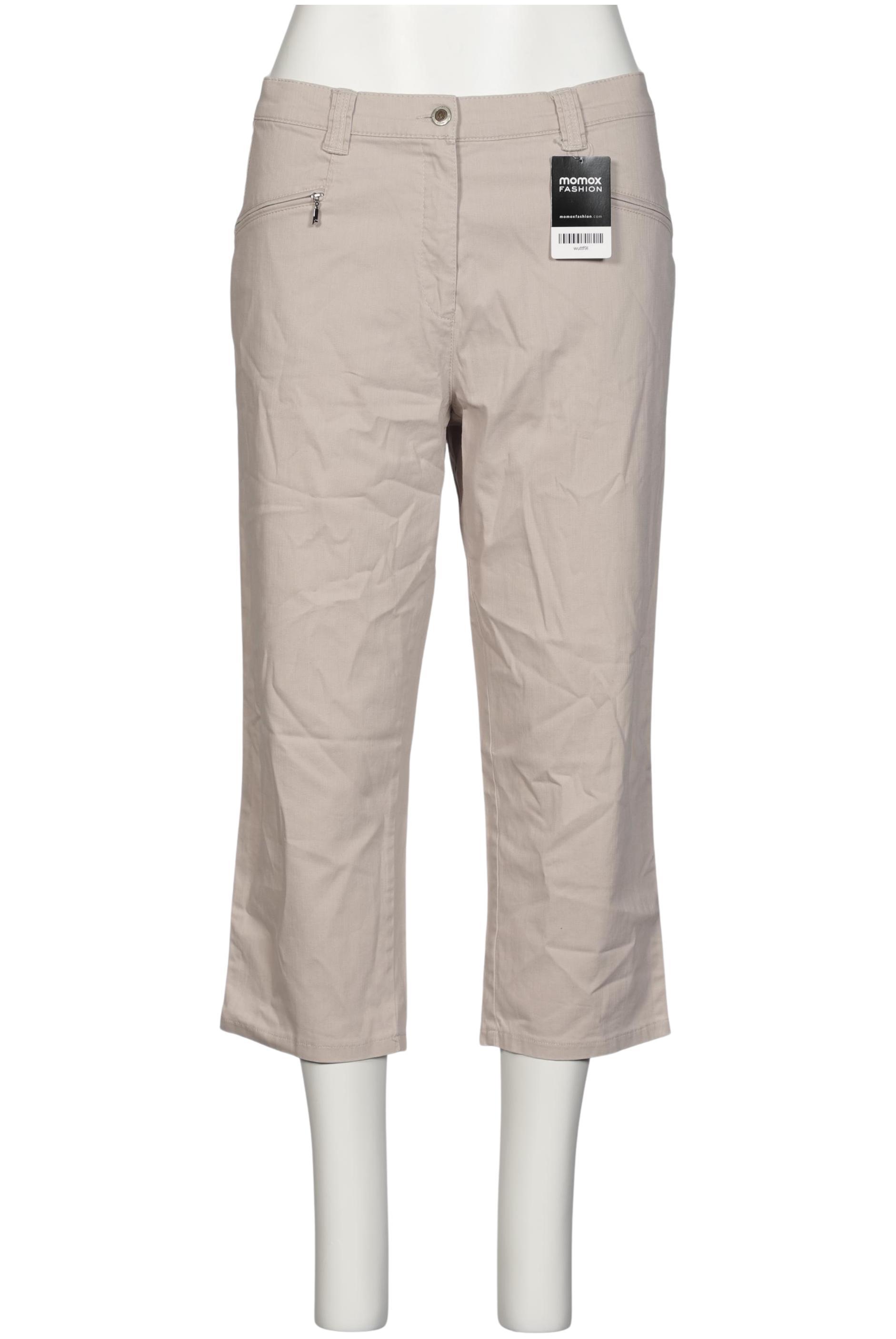 

Ulla Popken Damen Stoffhose, beige, Gr. 46