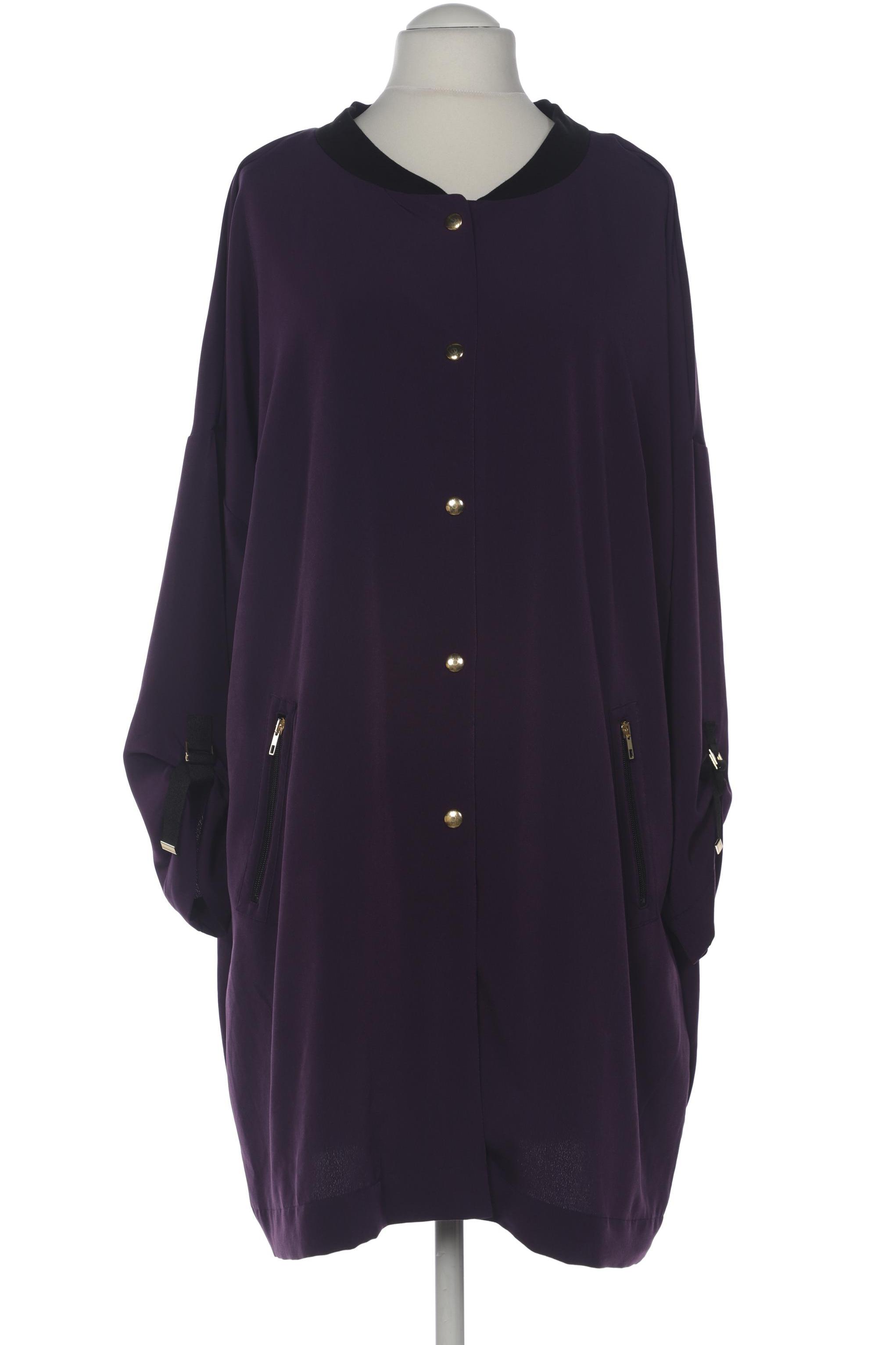 

Ulla Popken Damen Mantel, flieder, Gr. 52