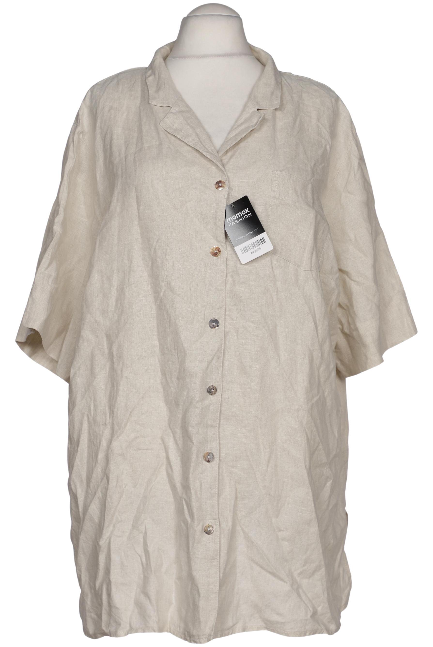 

Ulla Popken Damen Bluse, beige, Gr. 66