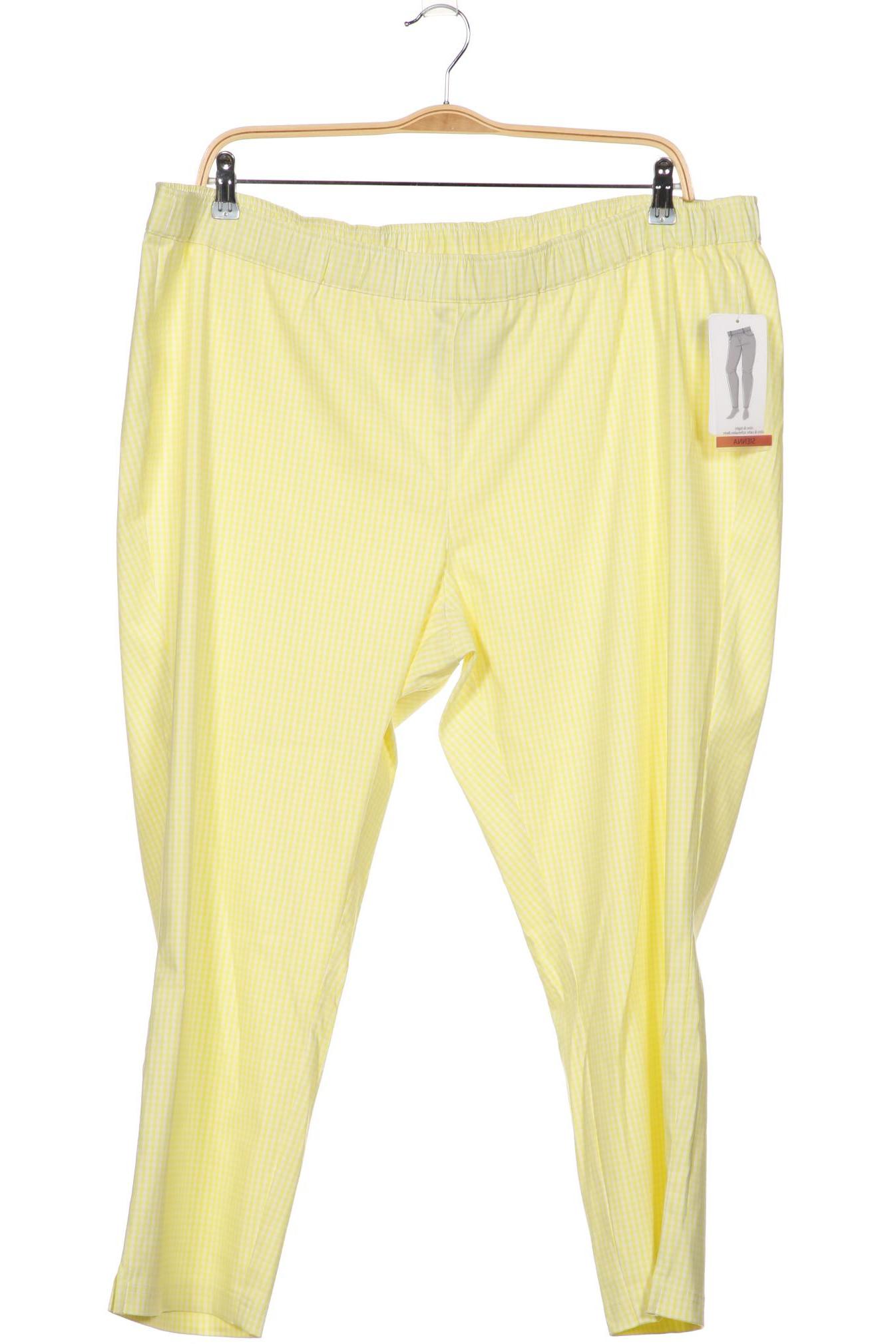 

Ulla Popken Damen Stoffhose, gelb, Gr. 54