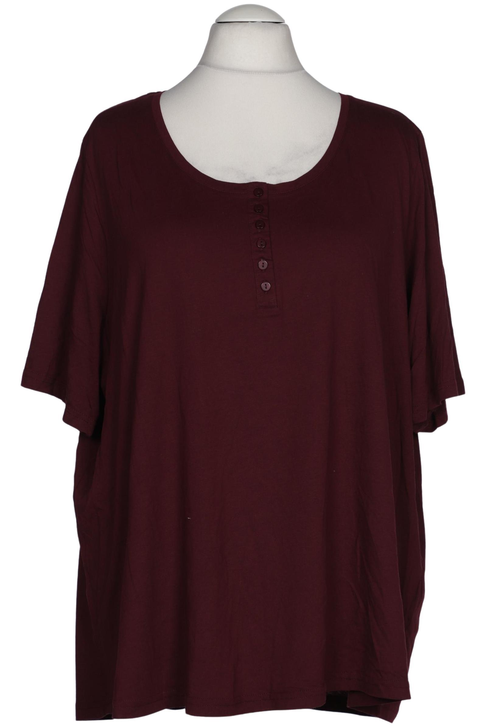 

Ulla Popken Damen T-Shirt, bordeaux, Gr. 54