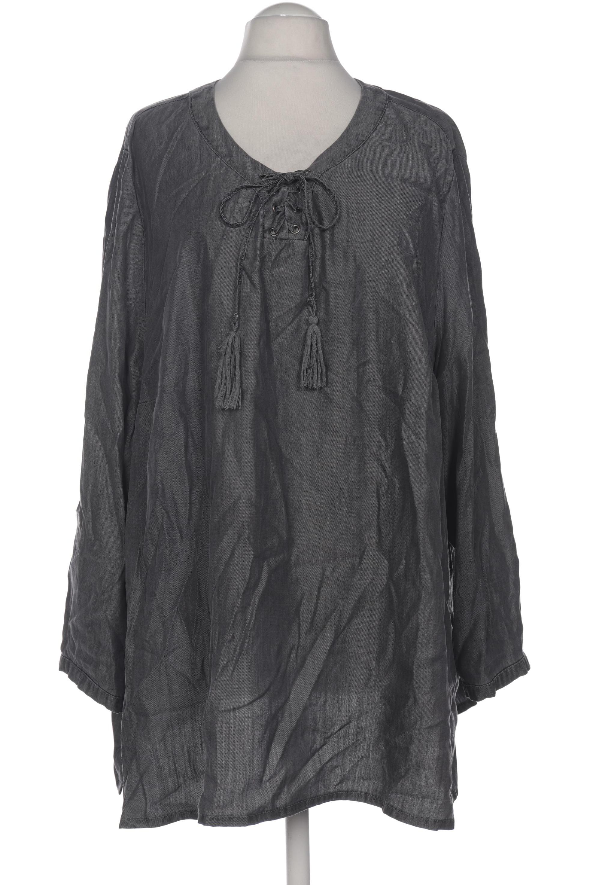 

Ulla Popken Damen Bluse, grau, Gr. 58