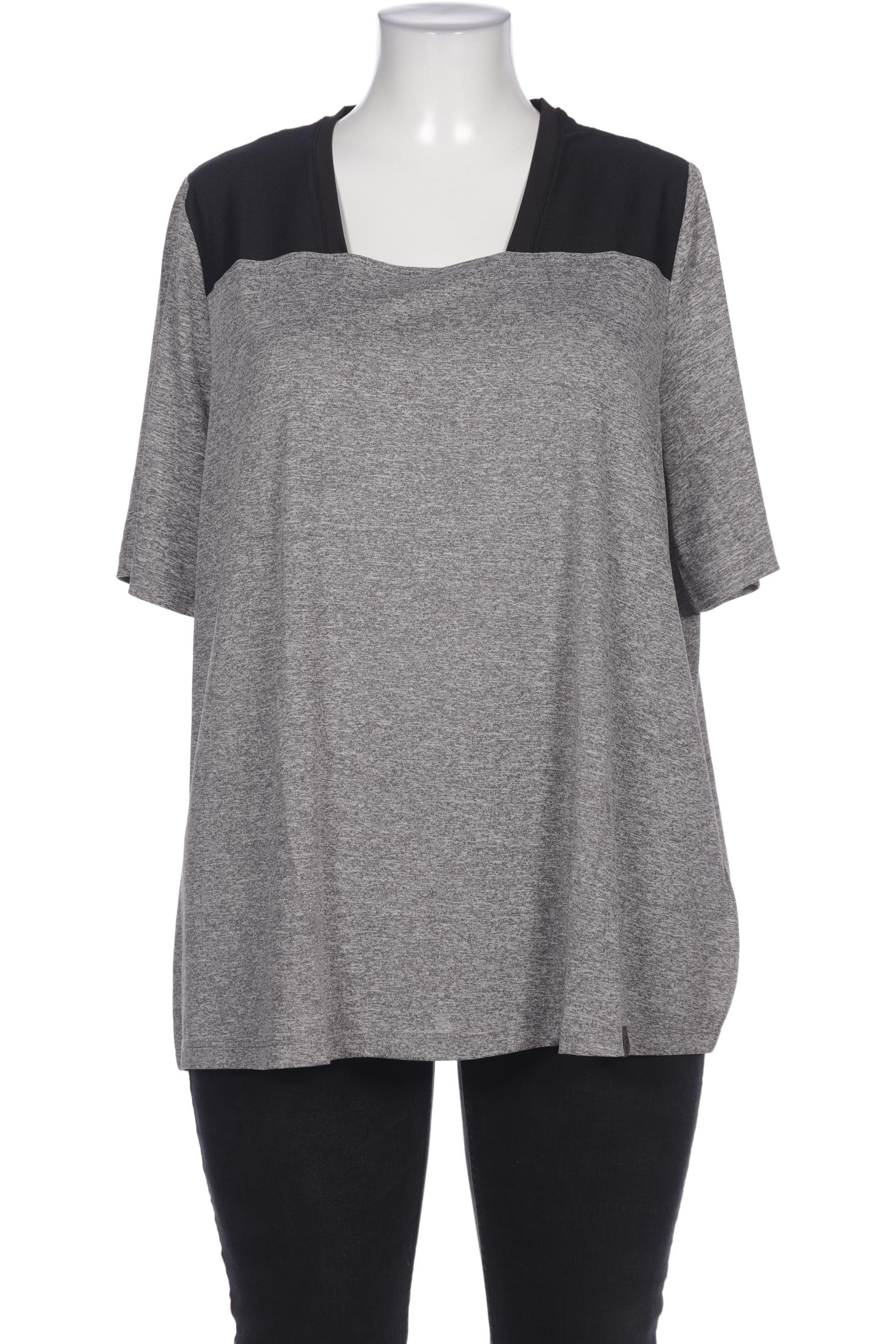 

Ulla Popken Damen T-Shirt, grau, Gr. 50