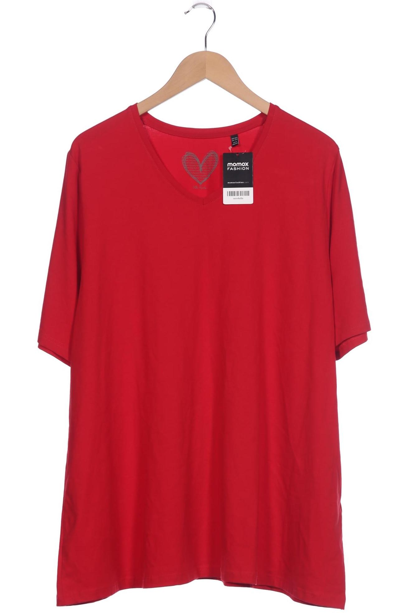

Ulla Popken Damen T-Shirt, rot, Gr. 50